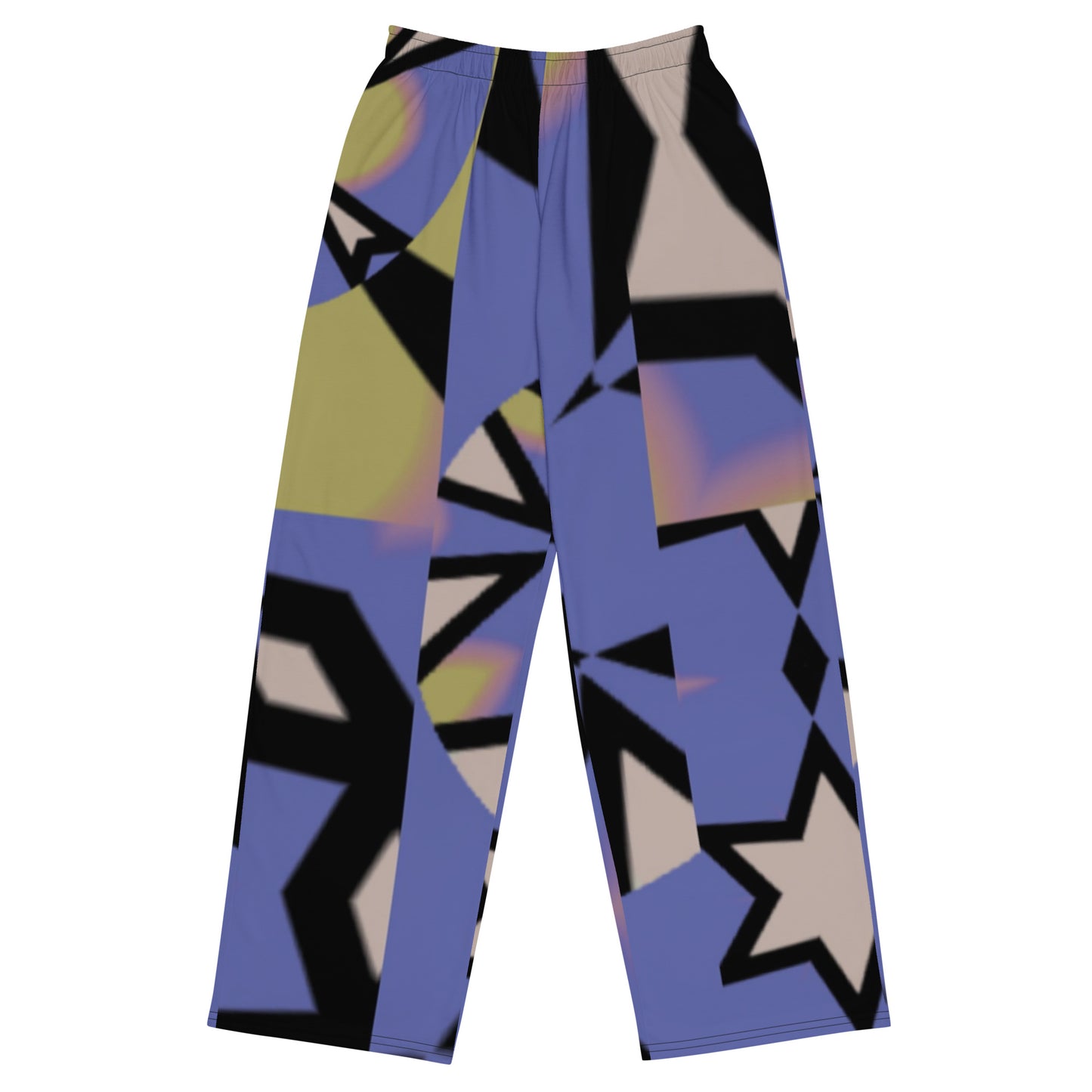 All-over print unisex wide-leg pants