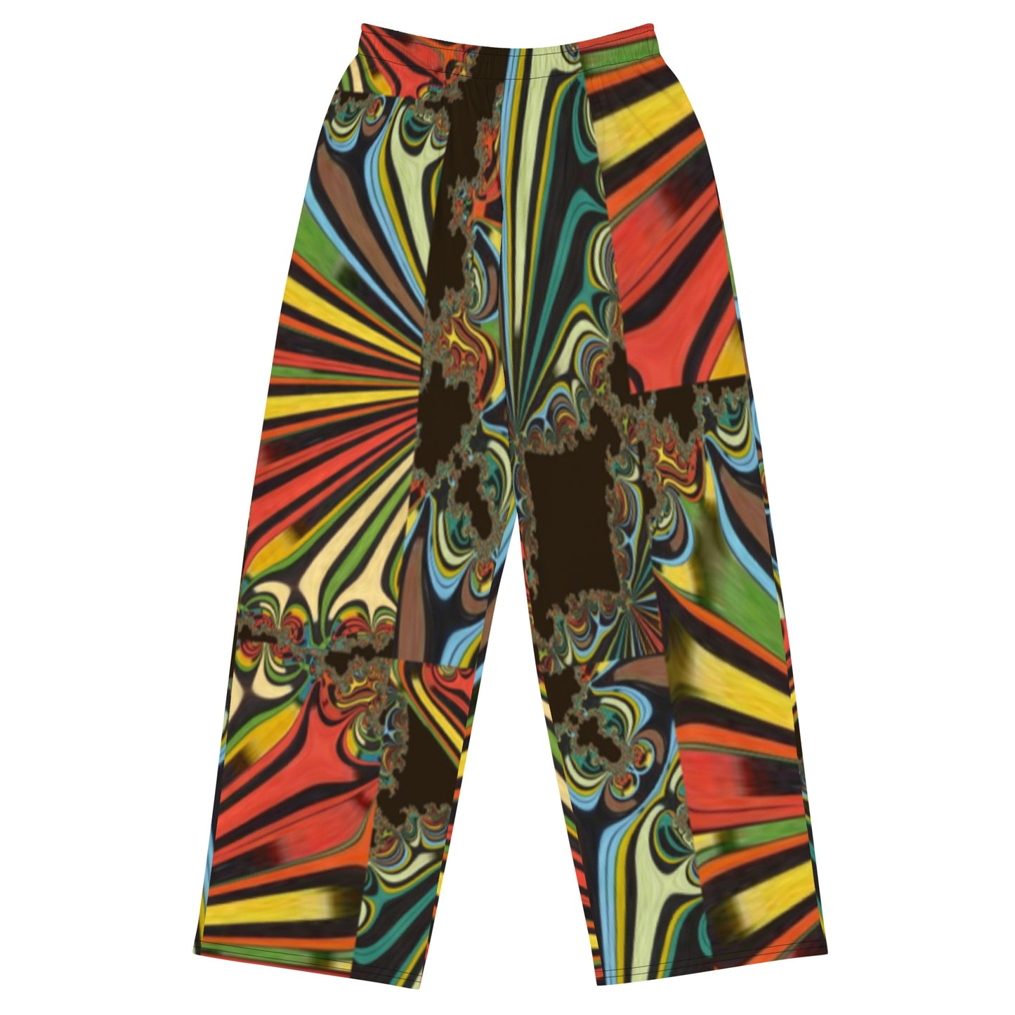 All-over print unisex wide-leg pants