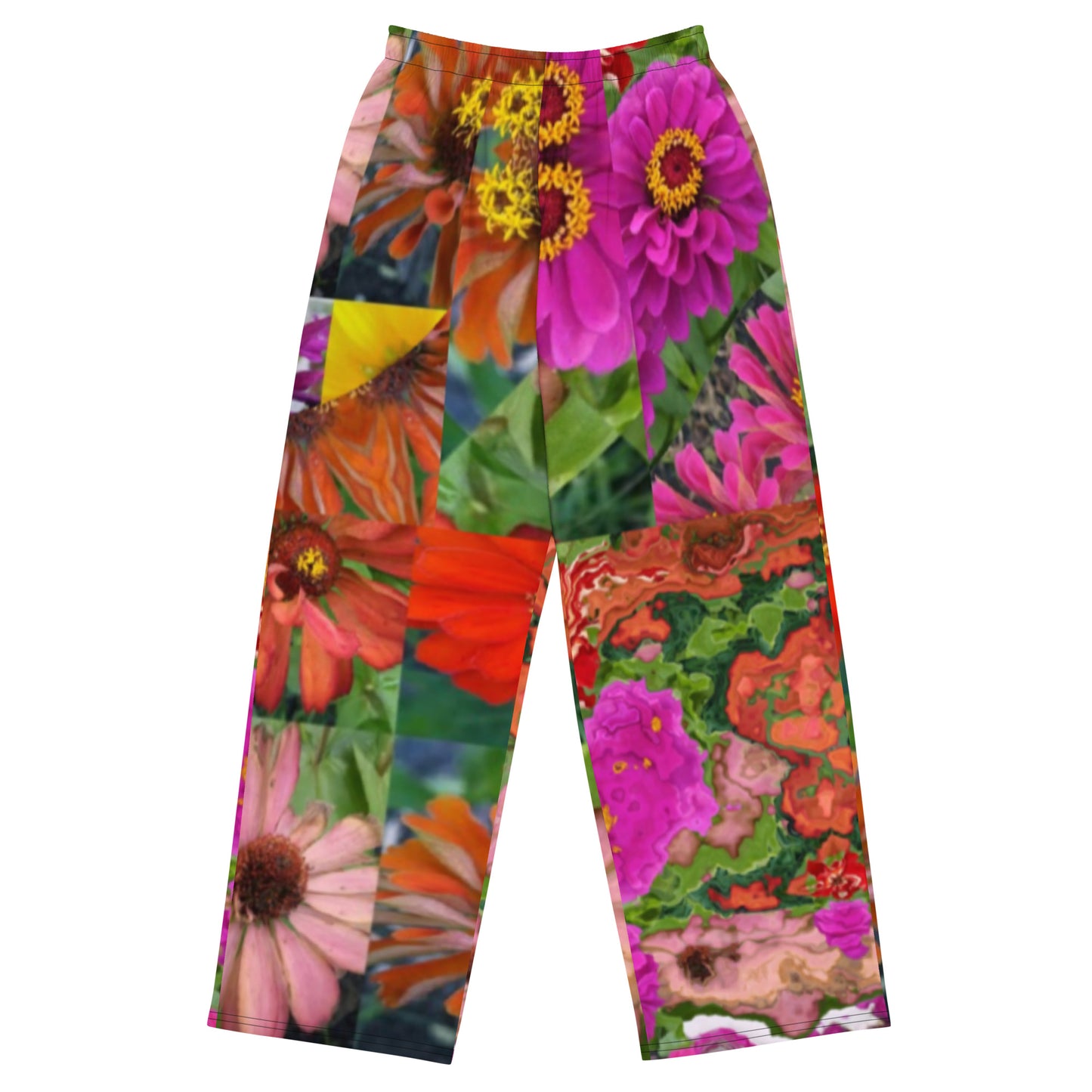 All-over print unisex wide-leg pants