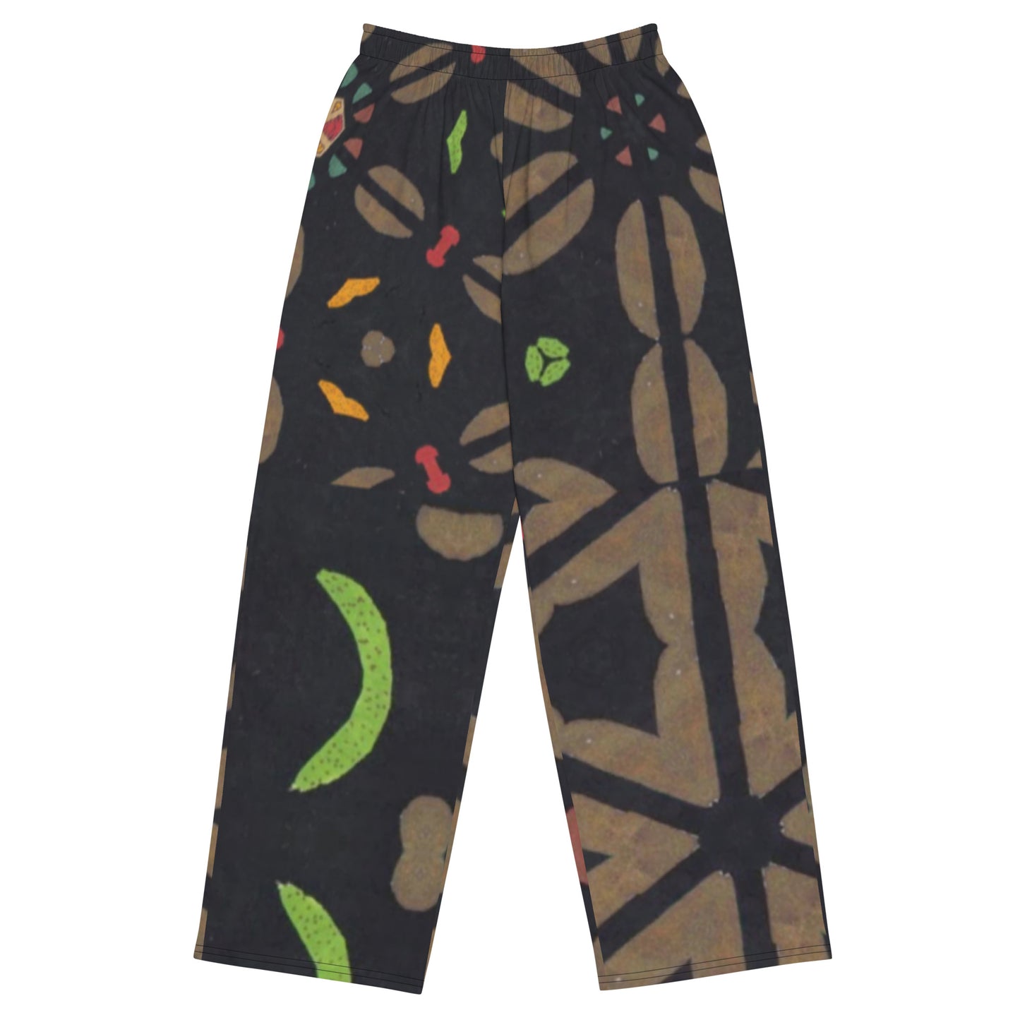 All-over print unisex wide-leg pants