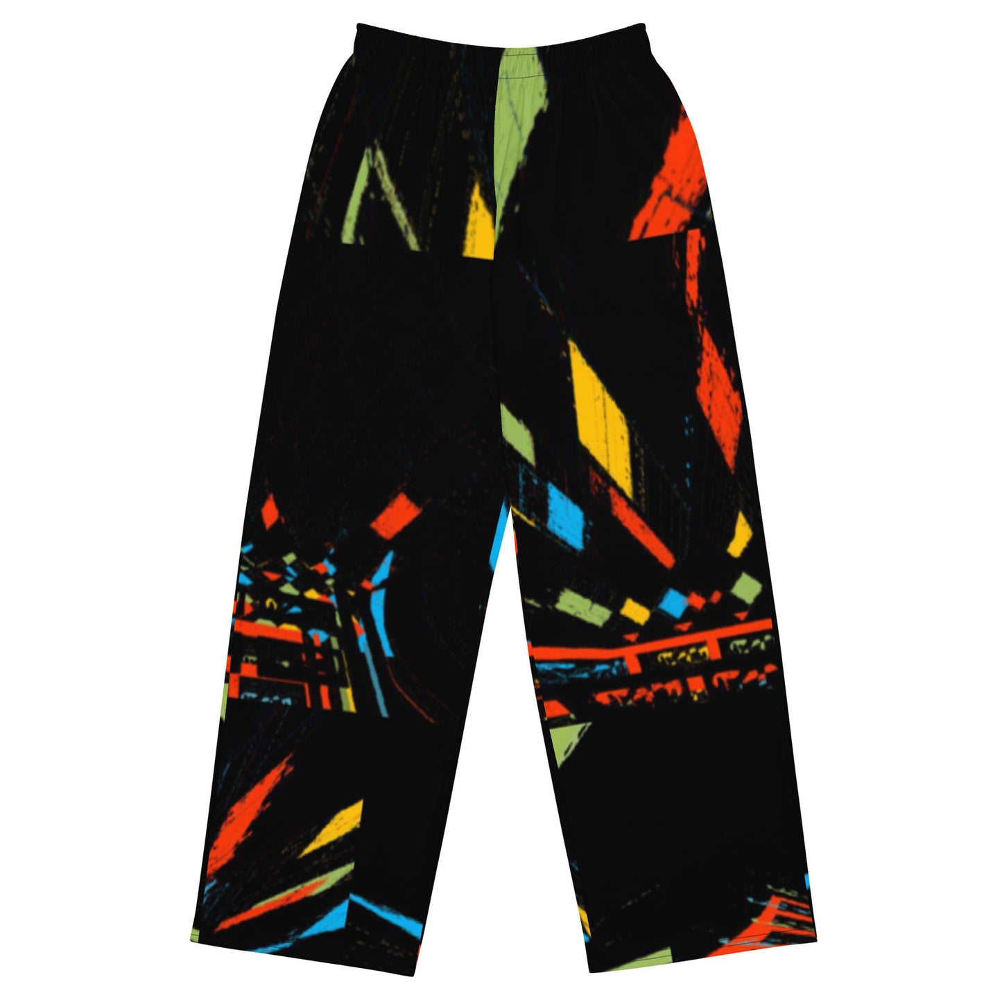 All-over print unisex wide-leg pants