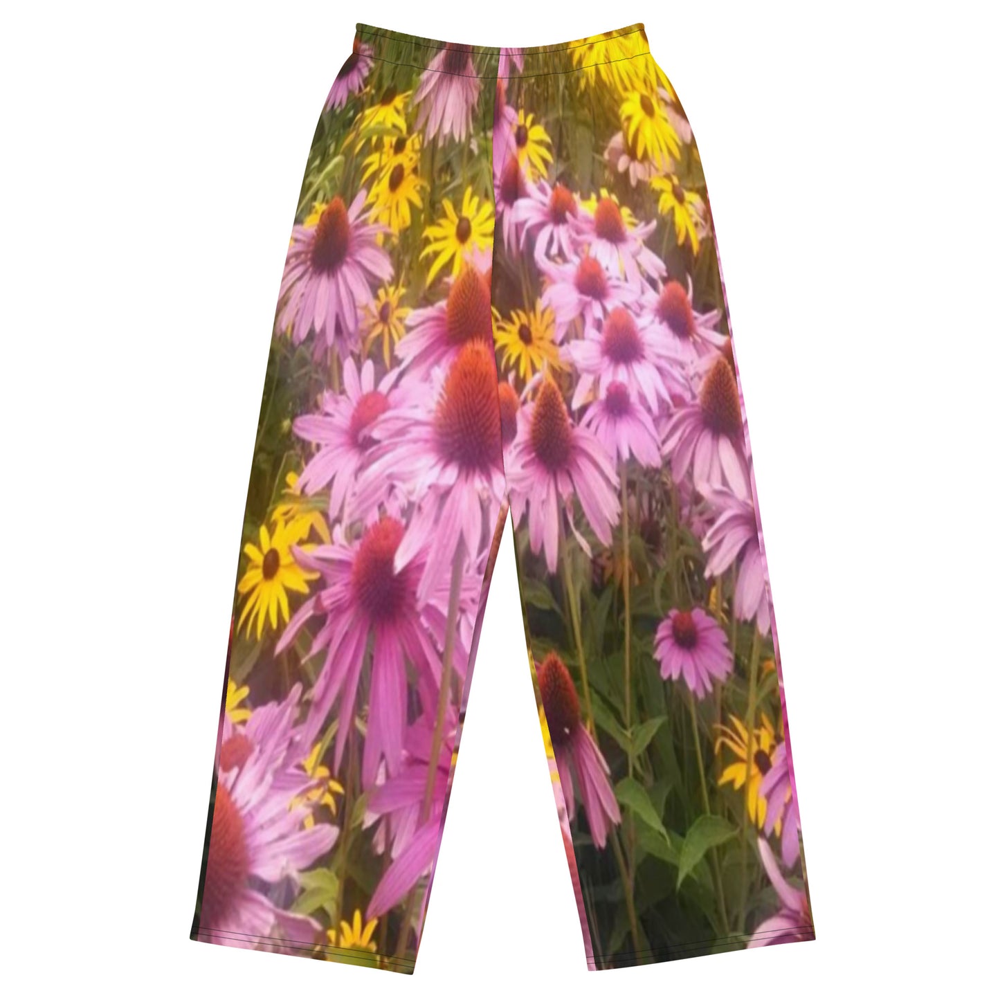 All-over print unisex wide-leg pants