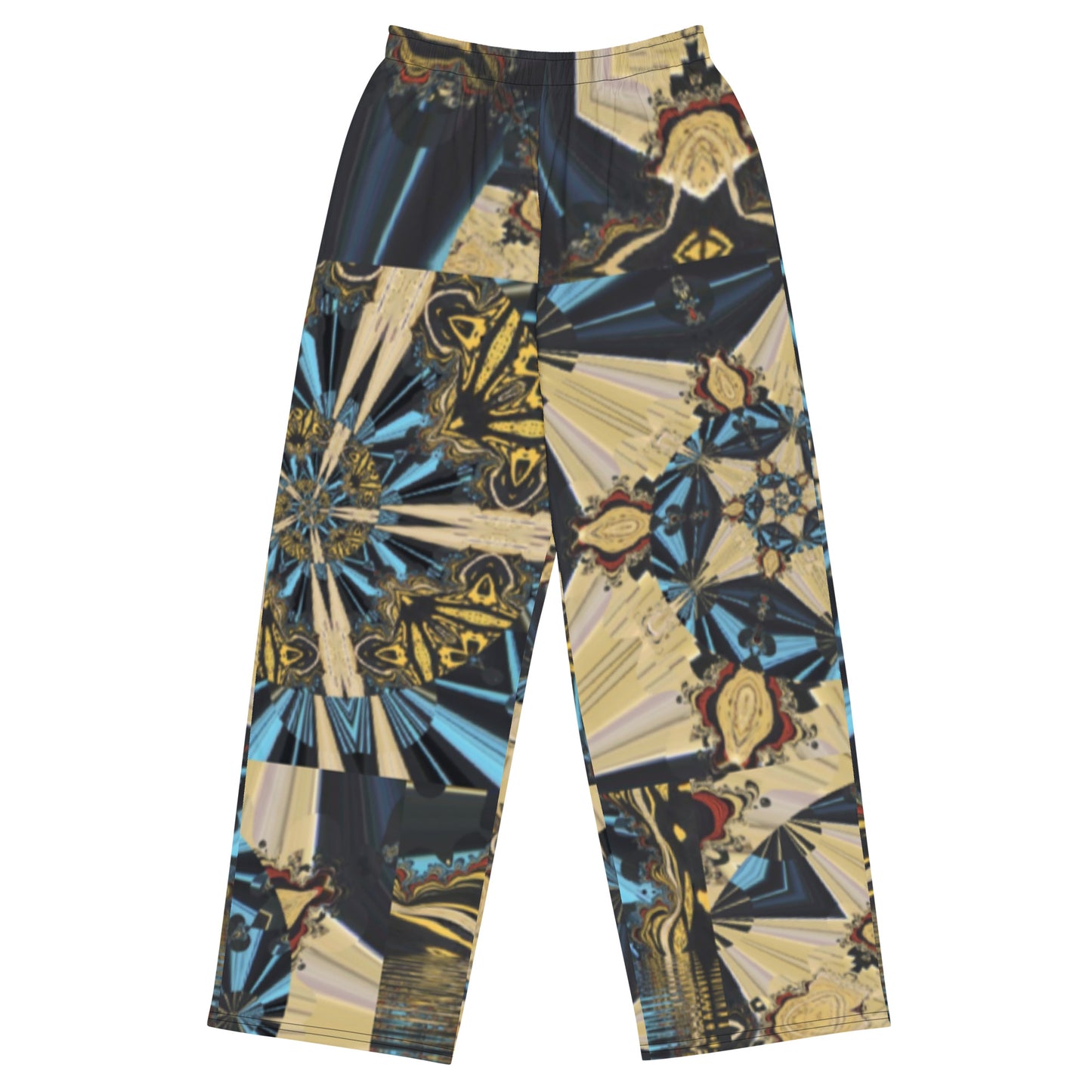 All-over print unisex wide-leg pants