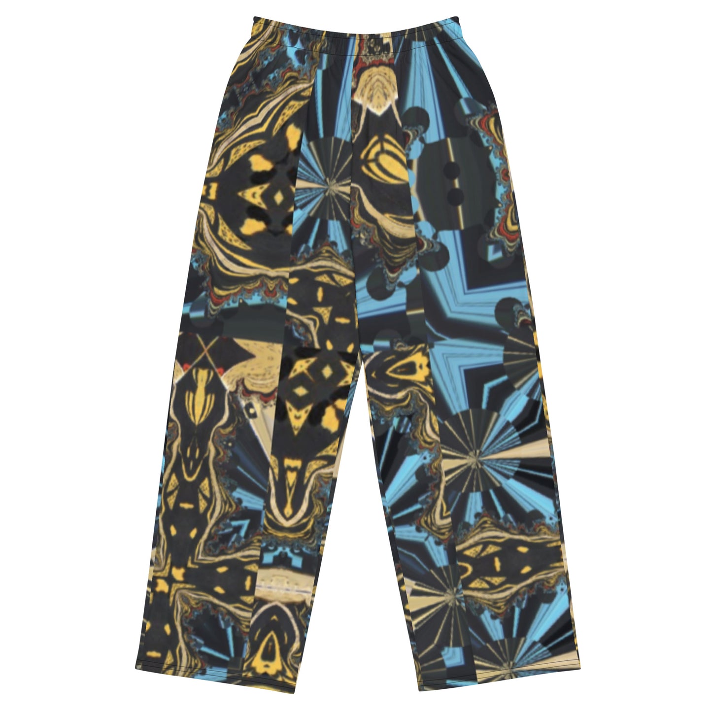 All-over print unisex wide-leg pants