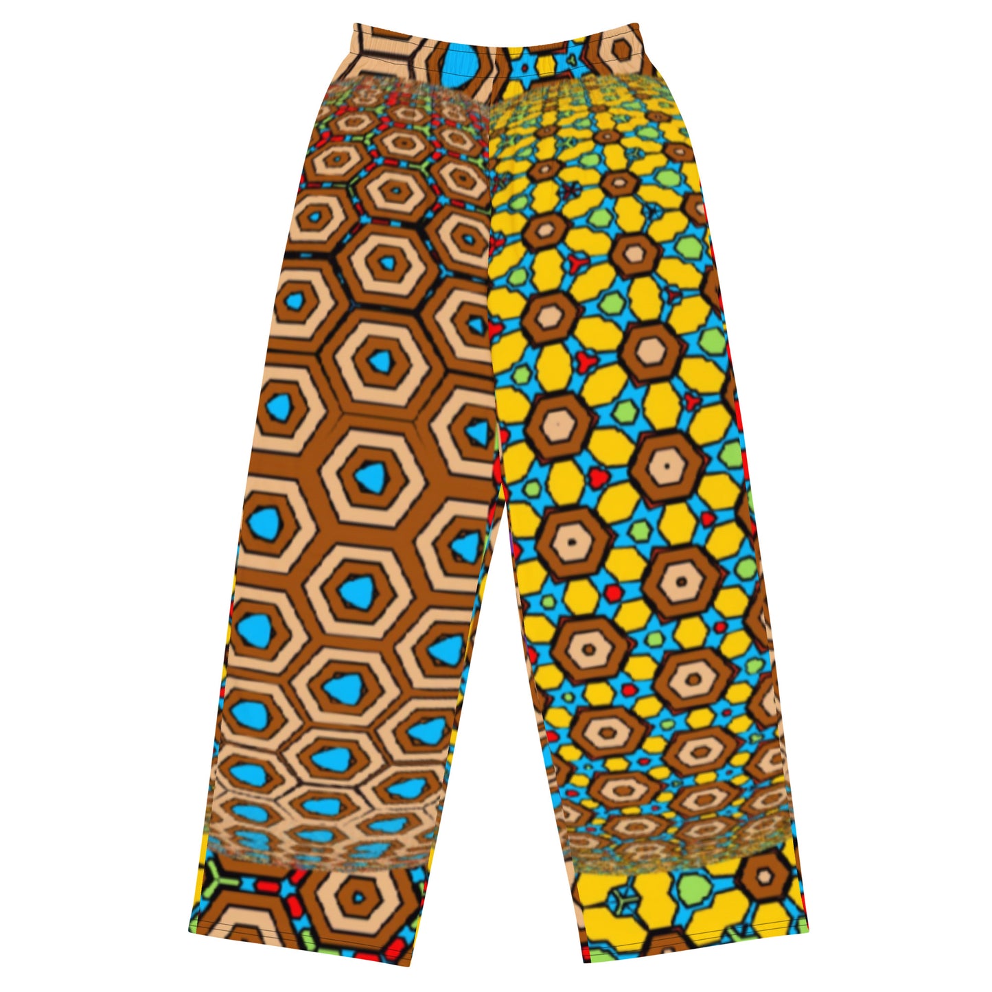 All-over print unisex wide-leg pants