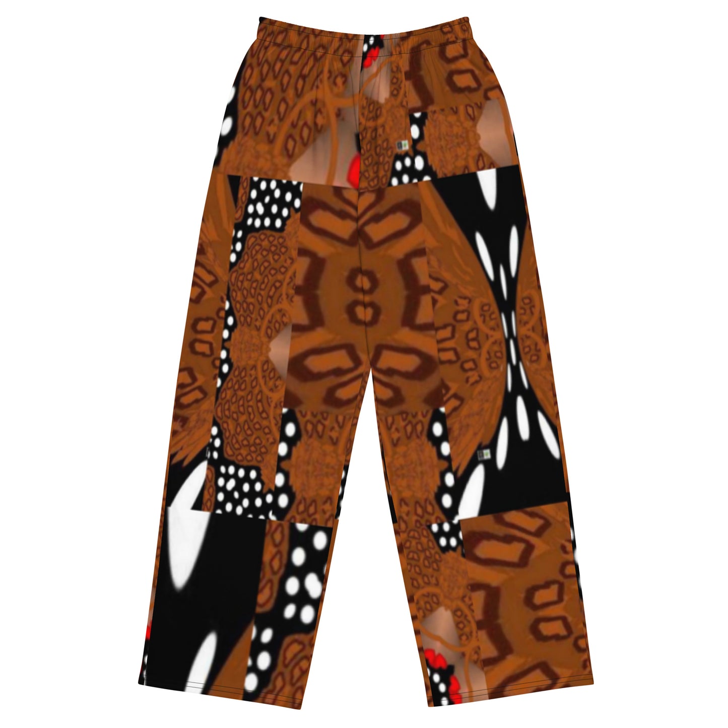 All-over print unisex wide-leg pants