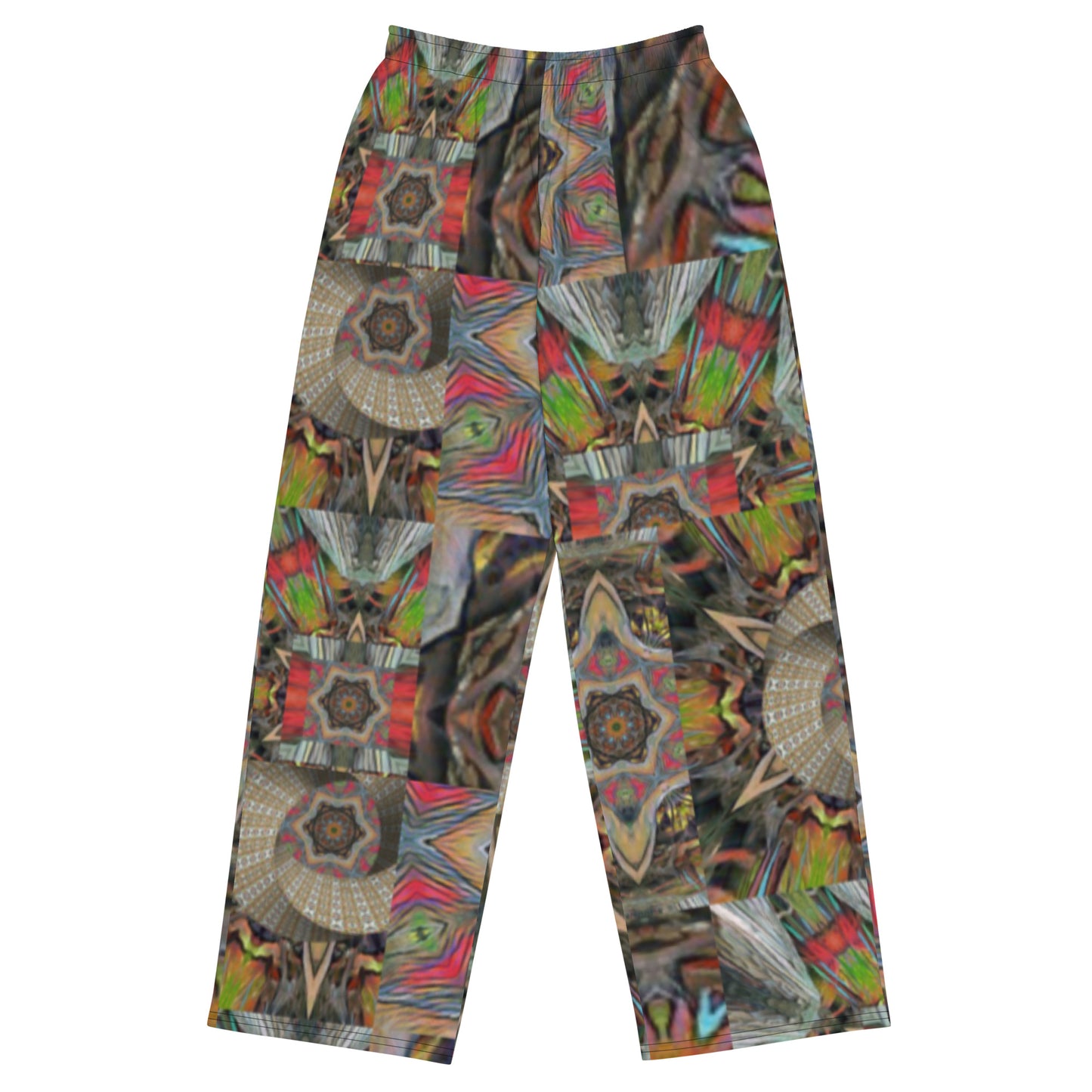 All-over print unisex wide-leg pants