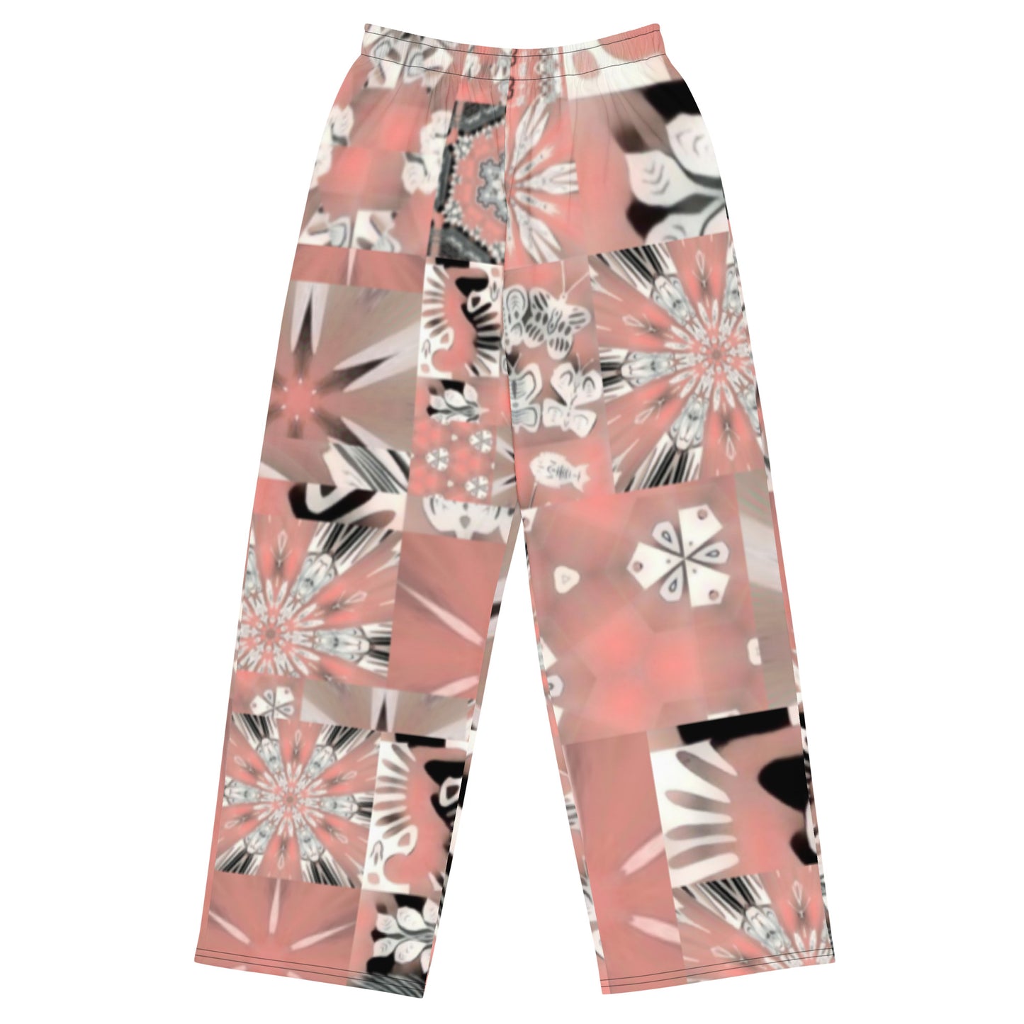 All-over print unisex wide-leg pants