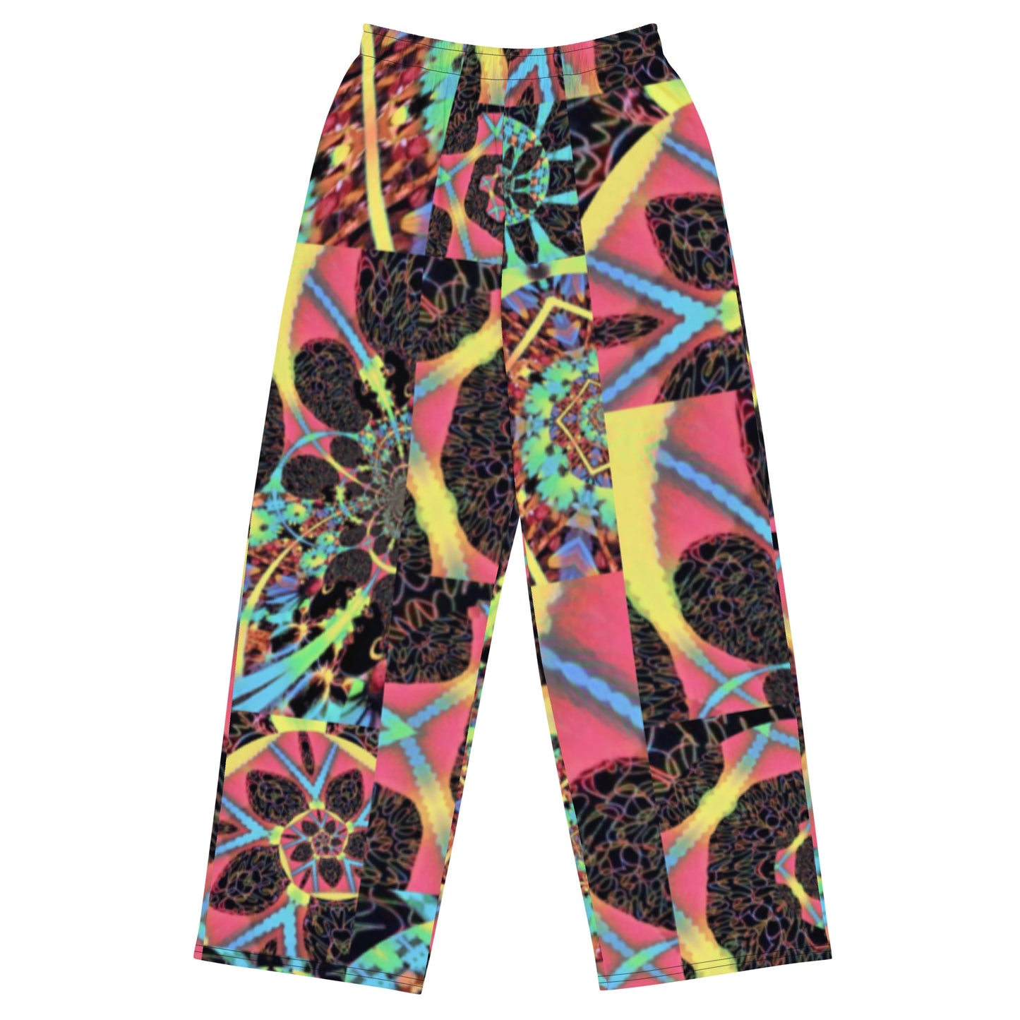 All-over print unisex wide-leg pants