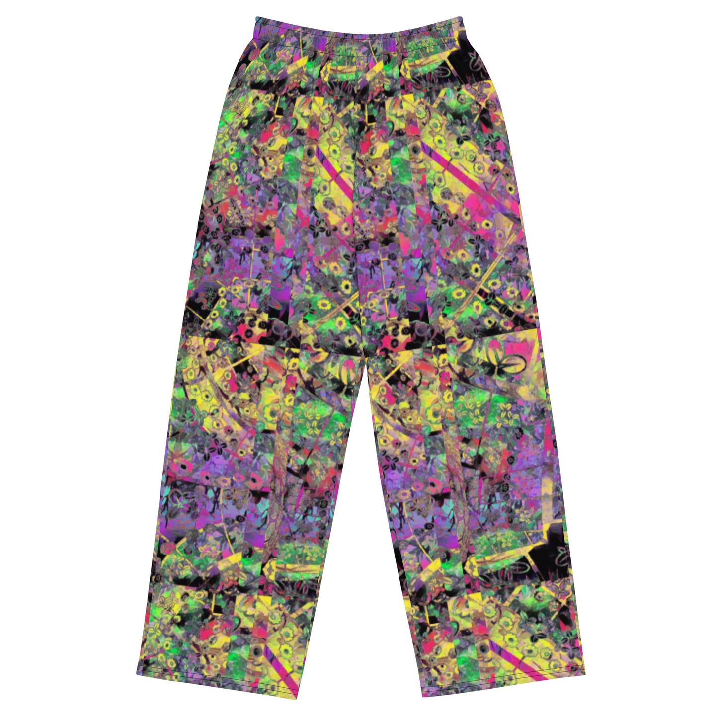 All-over print unisex wide-leg pants