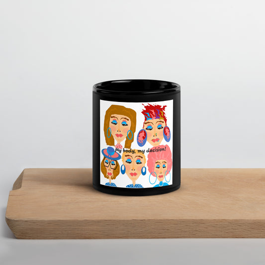 Black Glossy Mug (mbmd2)