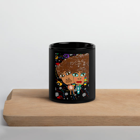 Black Glossy Mug