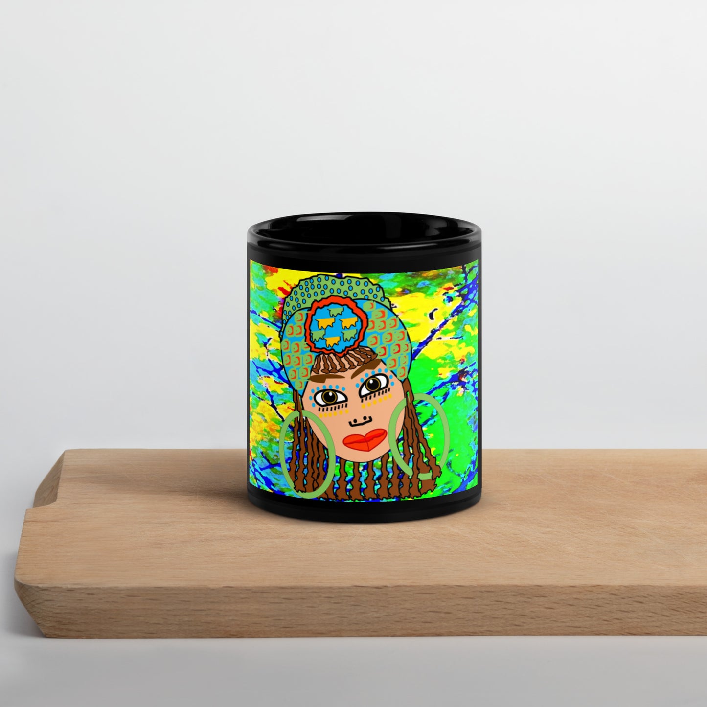 Black Glossy Mug