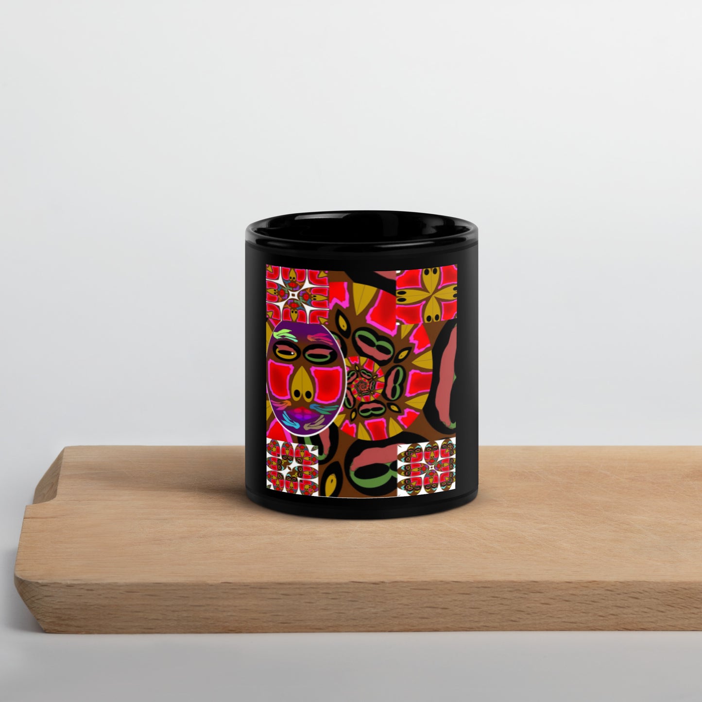 Black Glossy Mug