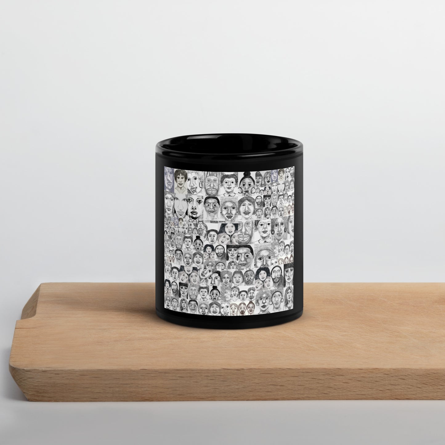 Black Glossy Mug