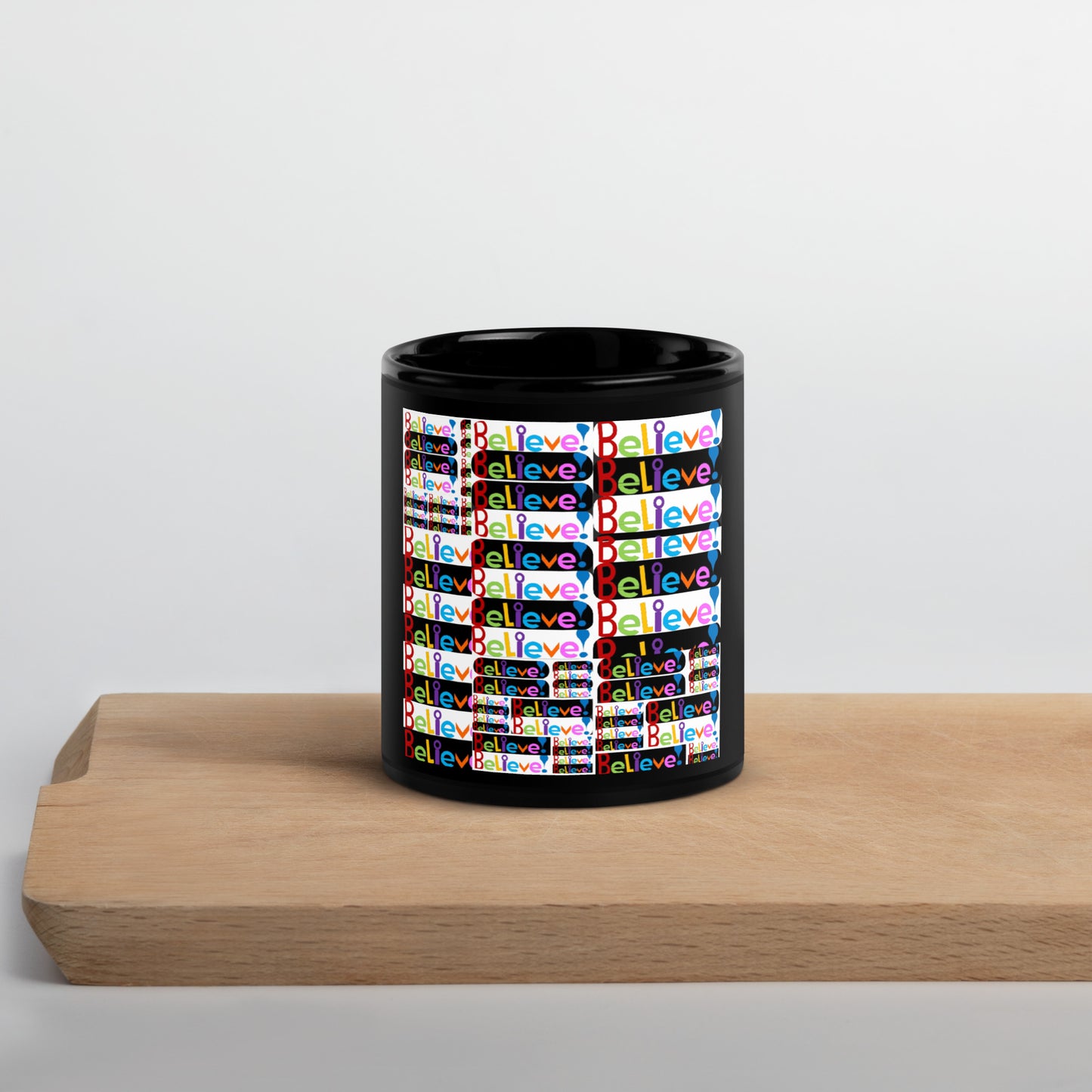 Black Glossy Mug