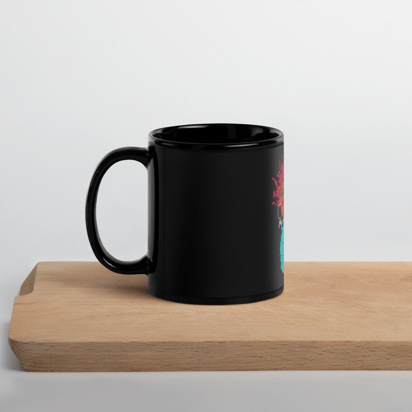 Black Glossy Mug (mbmd1)