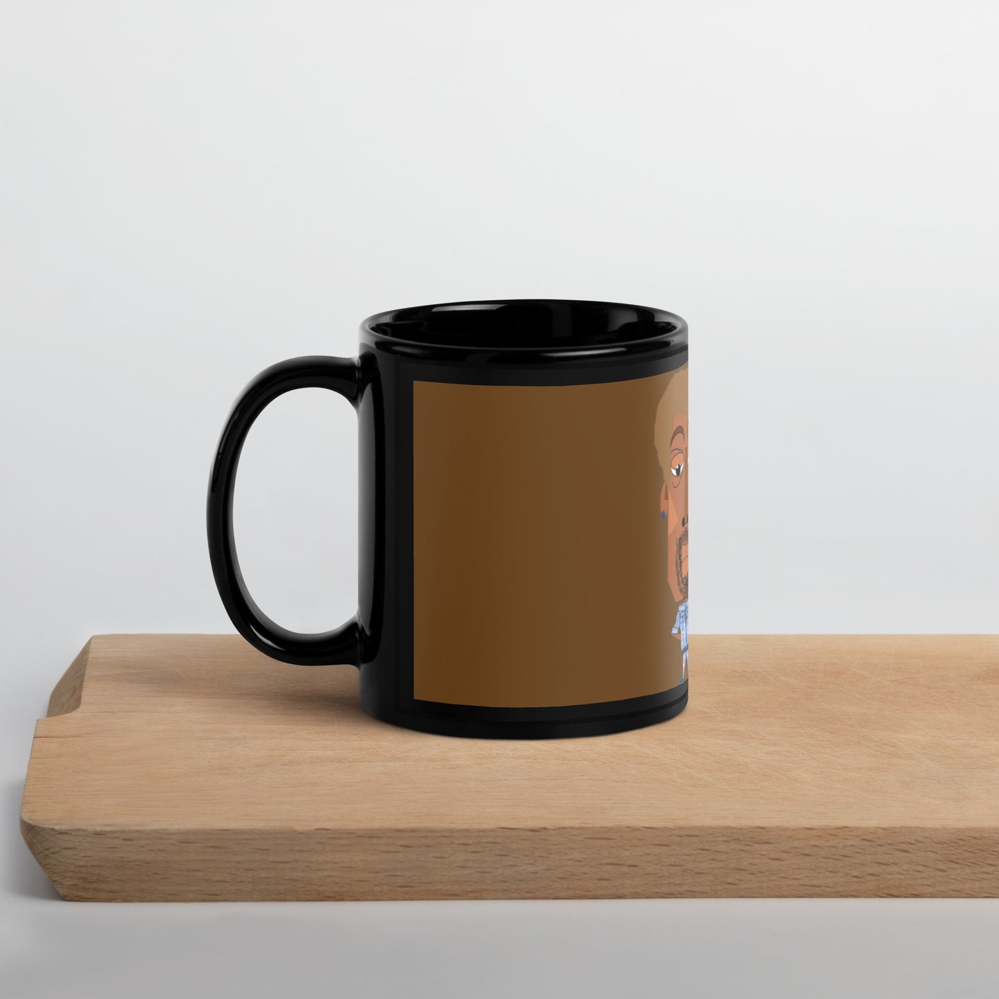 Black Glossy Mug