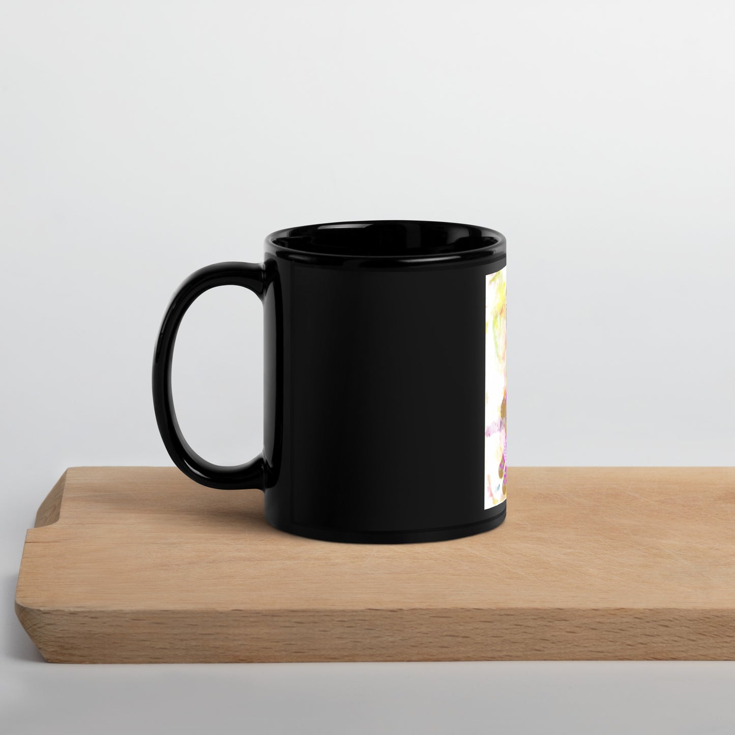 Black Glossy Mug