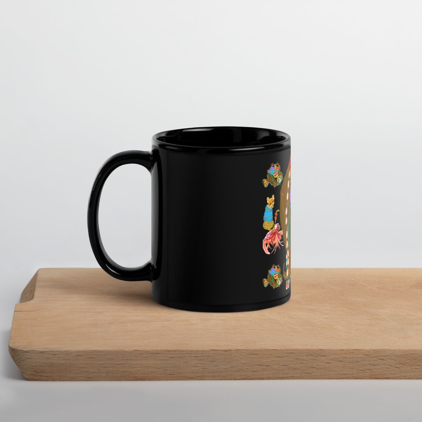 Black Glossy Mug