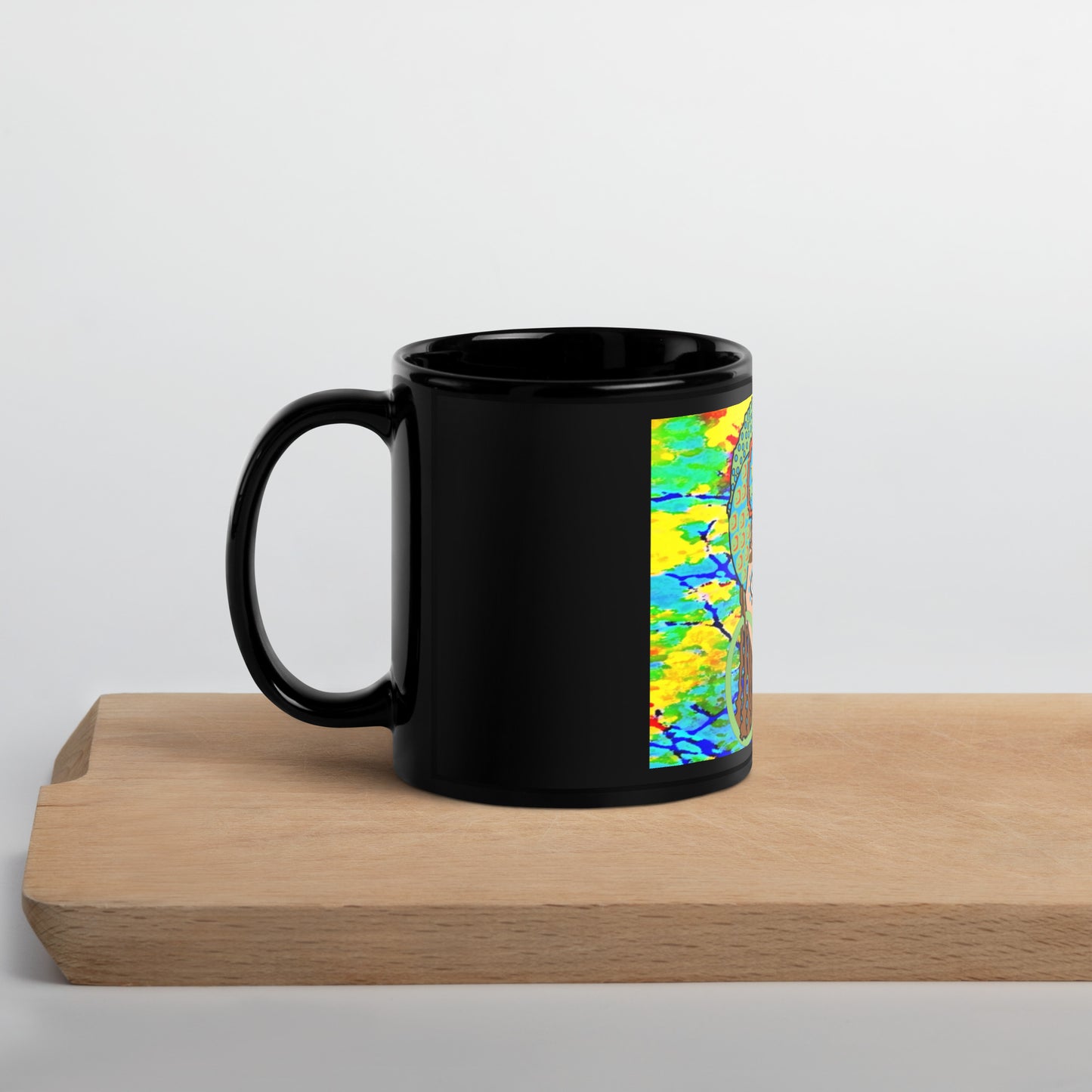 Black Glossy Mug