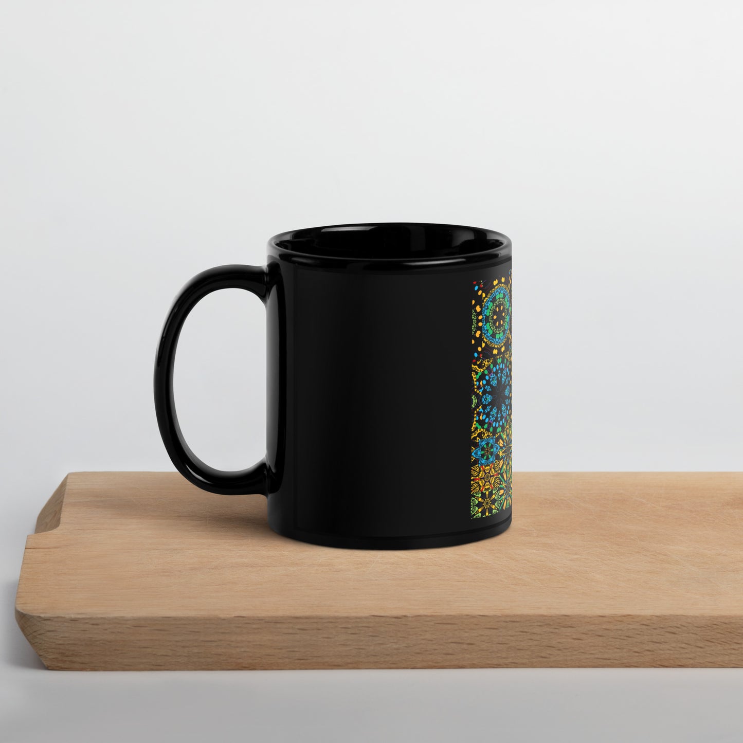 Black Glossy Mug