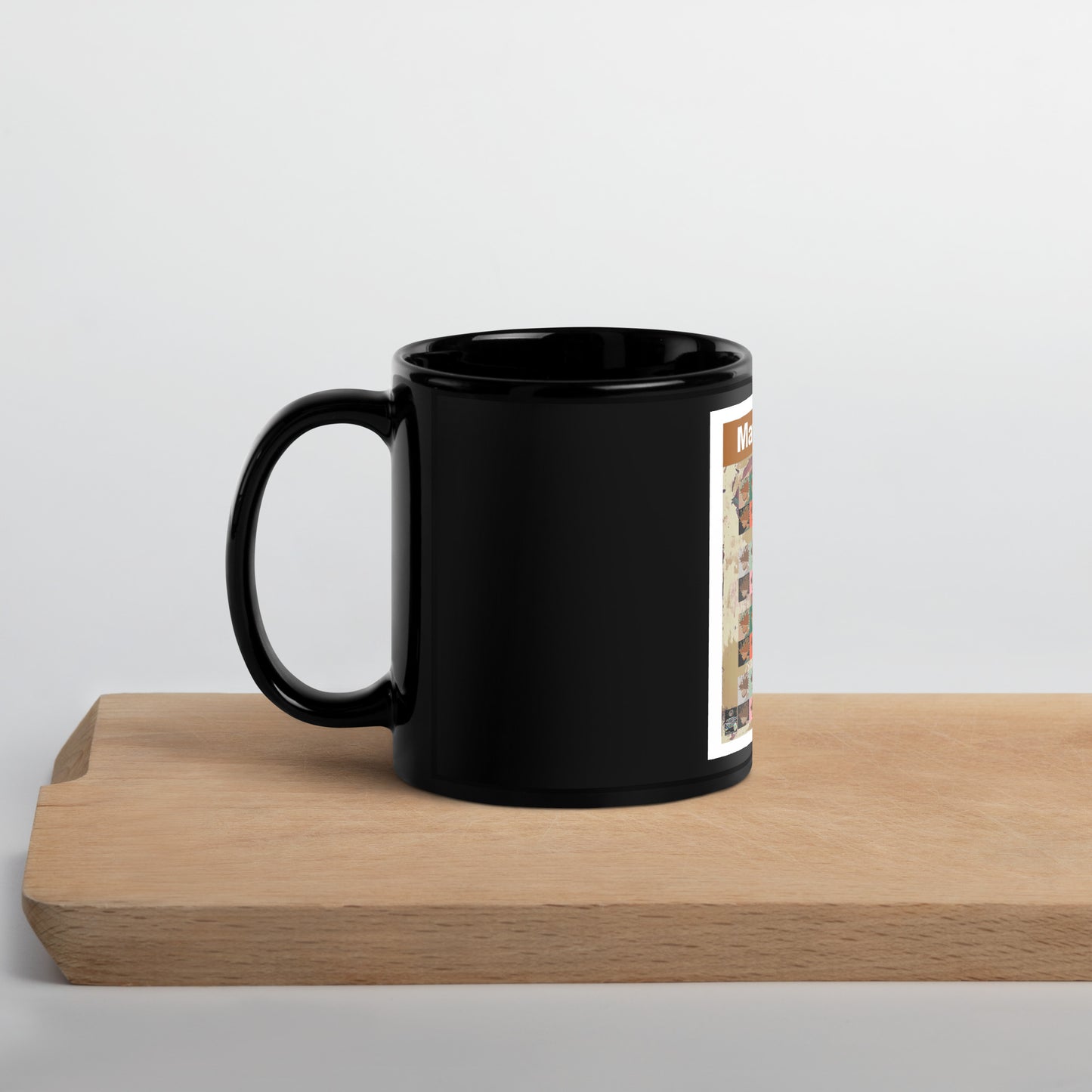 Black Glossy Mug