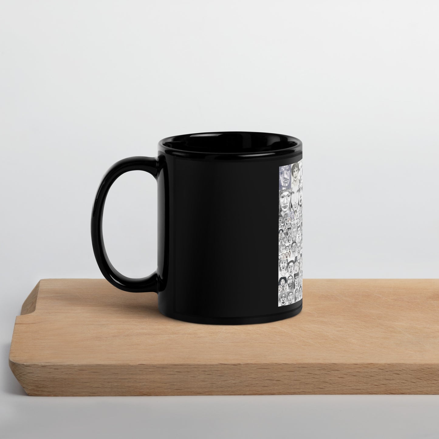 Black Glossy Mug