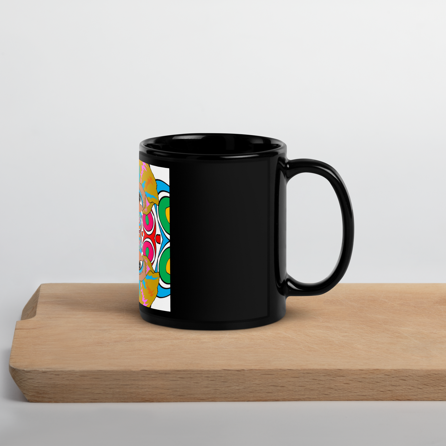 Black Glossy Mug