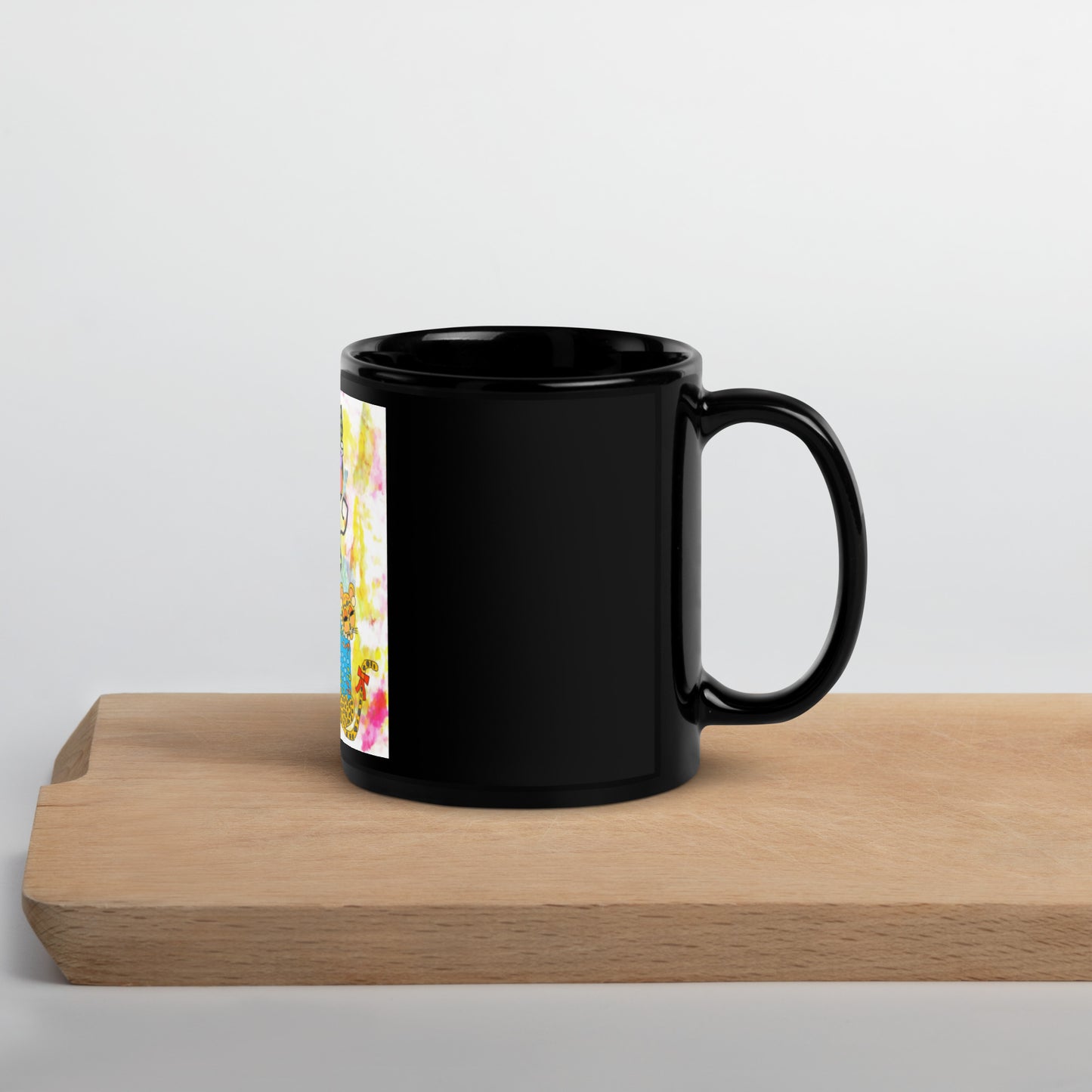 Black Glossy Mug