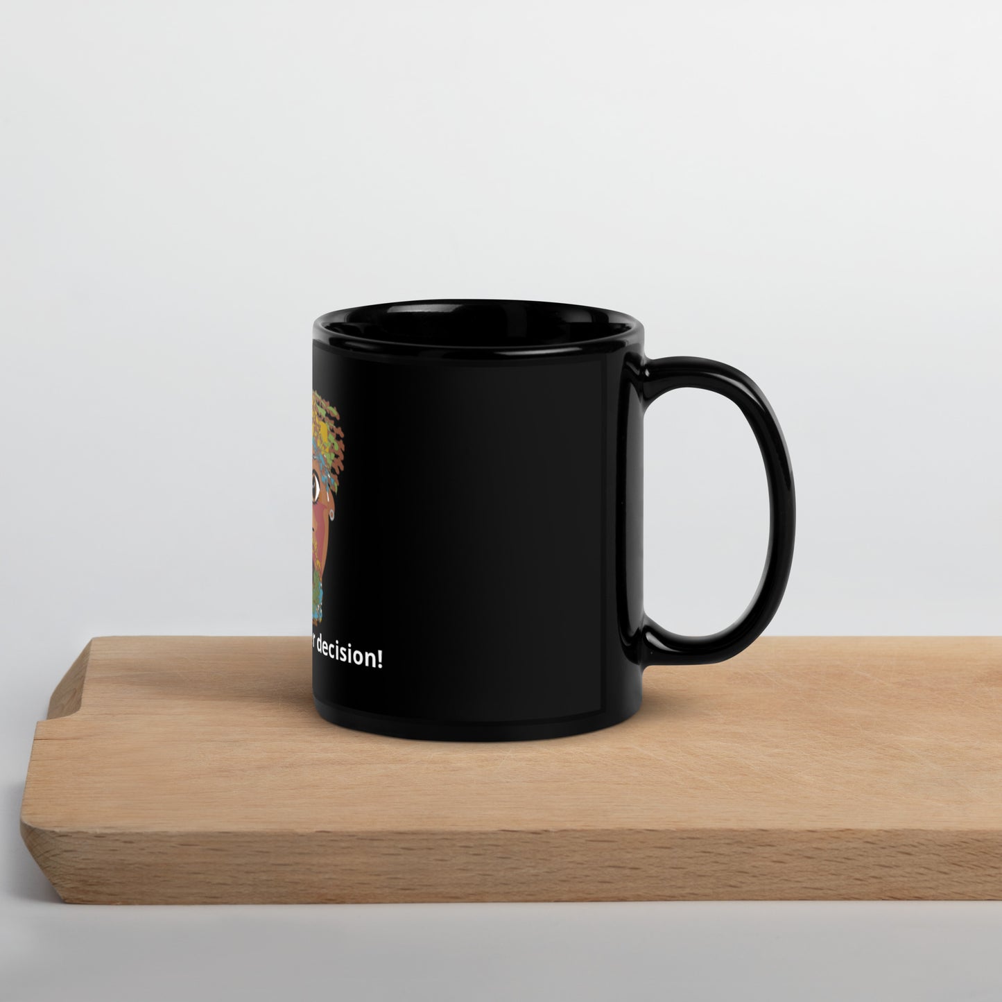 Black Glossy Mug