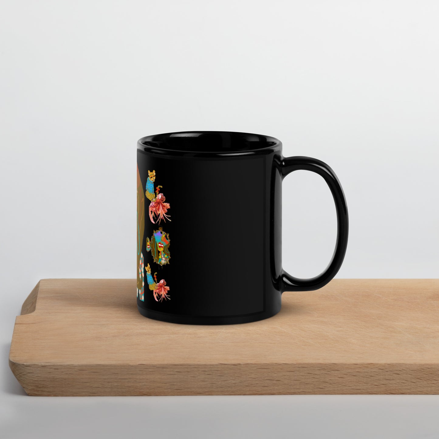 Black Glossy Mug