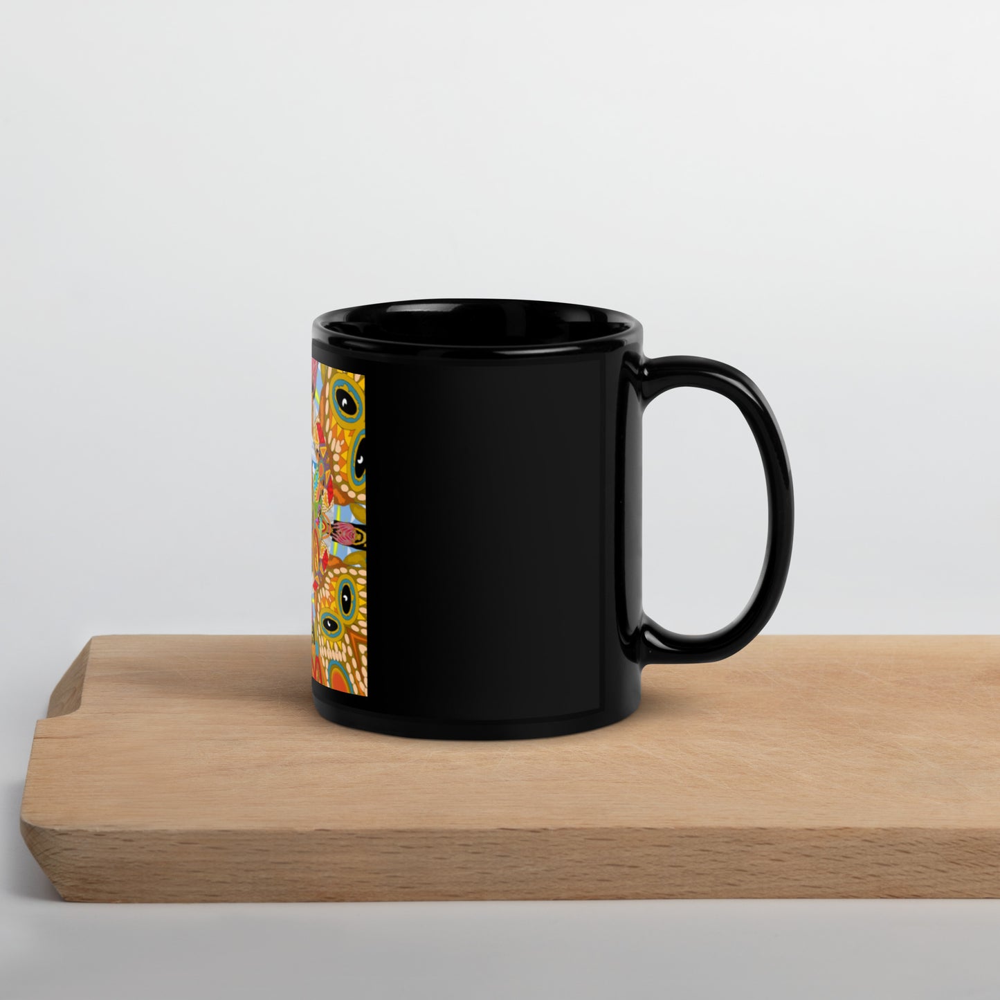 Black Glossy Mug