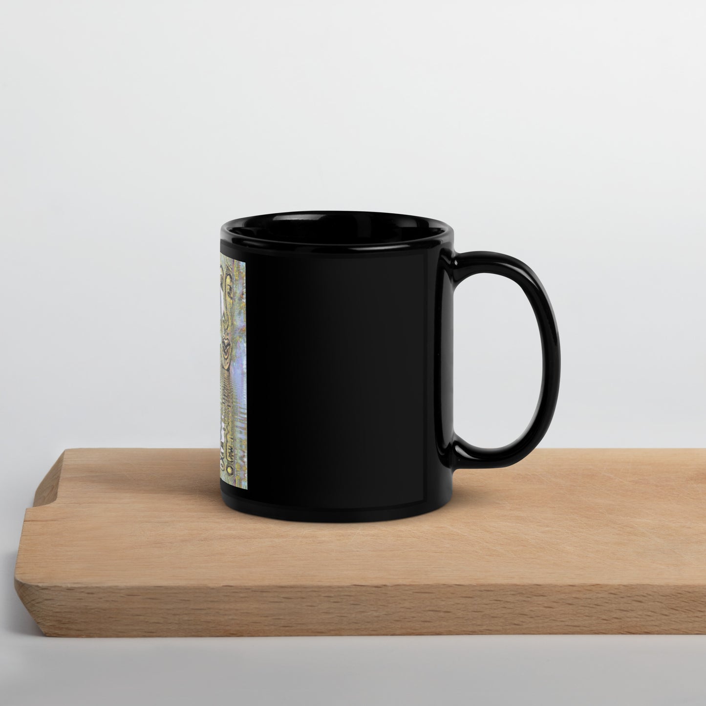 Black Glossy Mug