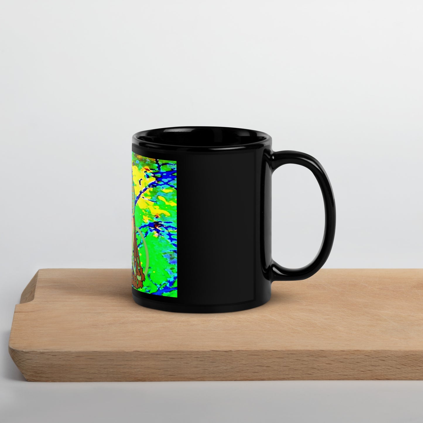 Black Glossy Mug