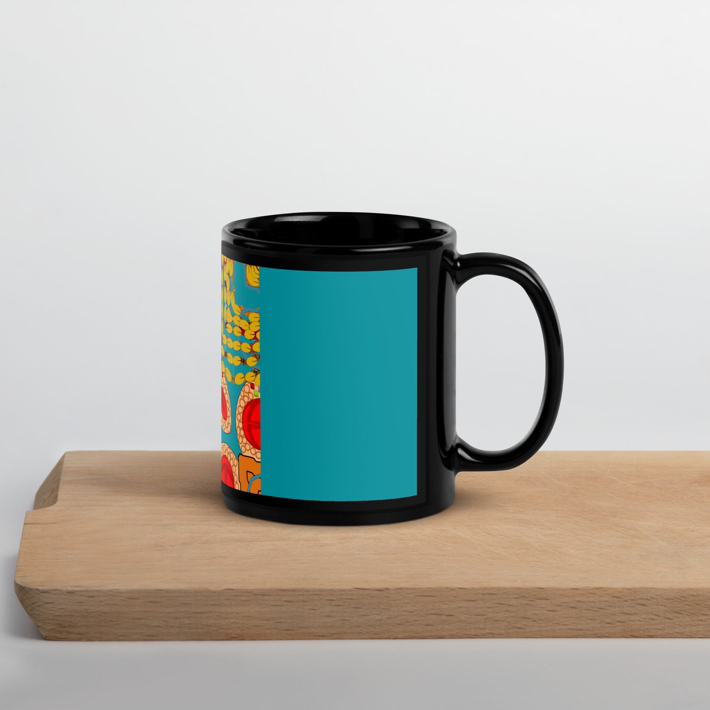 Black Glossy Mug