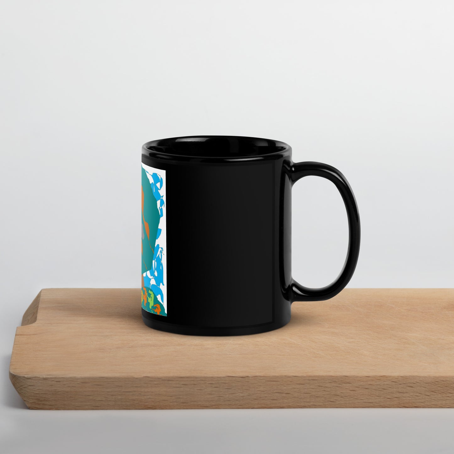 Black Glossy Mug