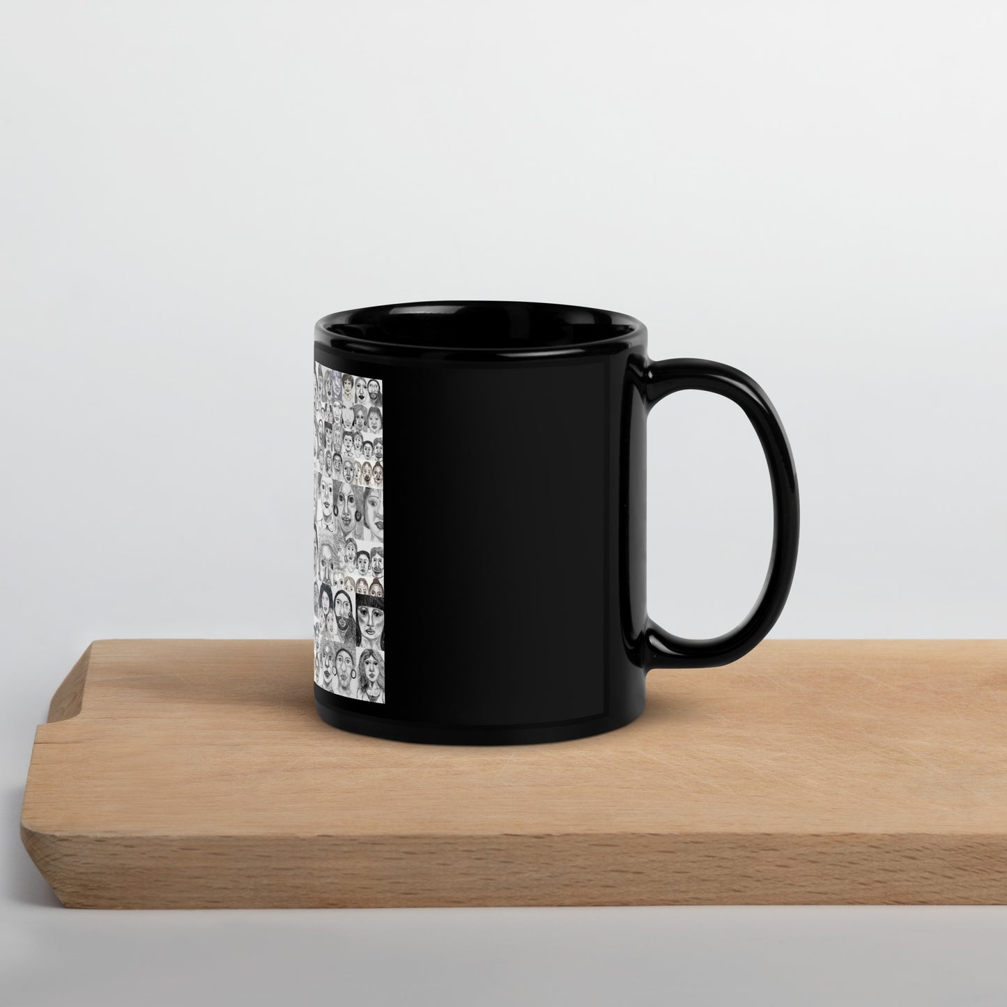 Black Glossy Mug