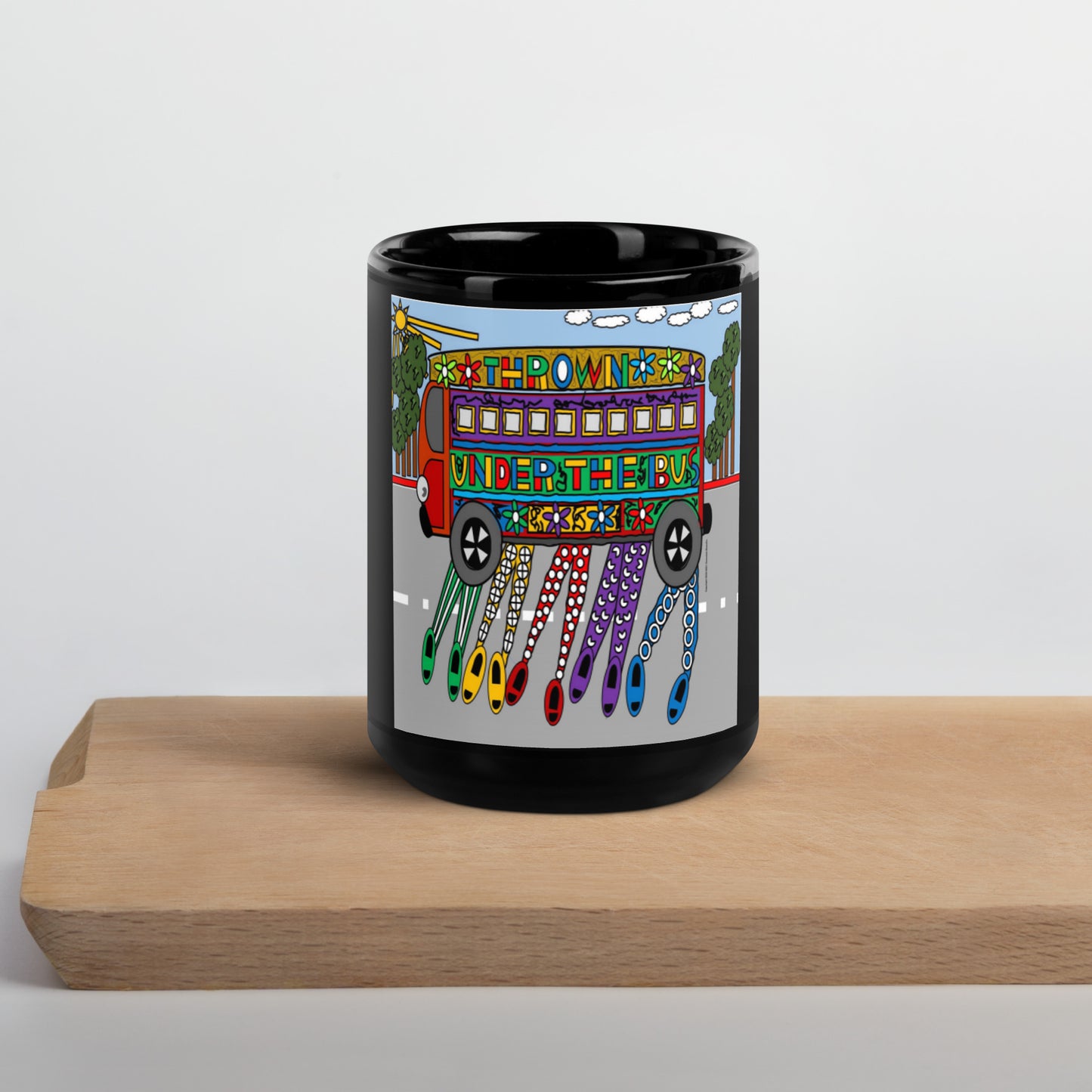 Black Glossy Mug