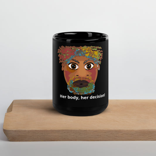 Black Glossy Mug