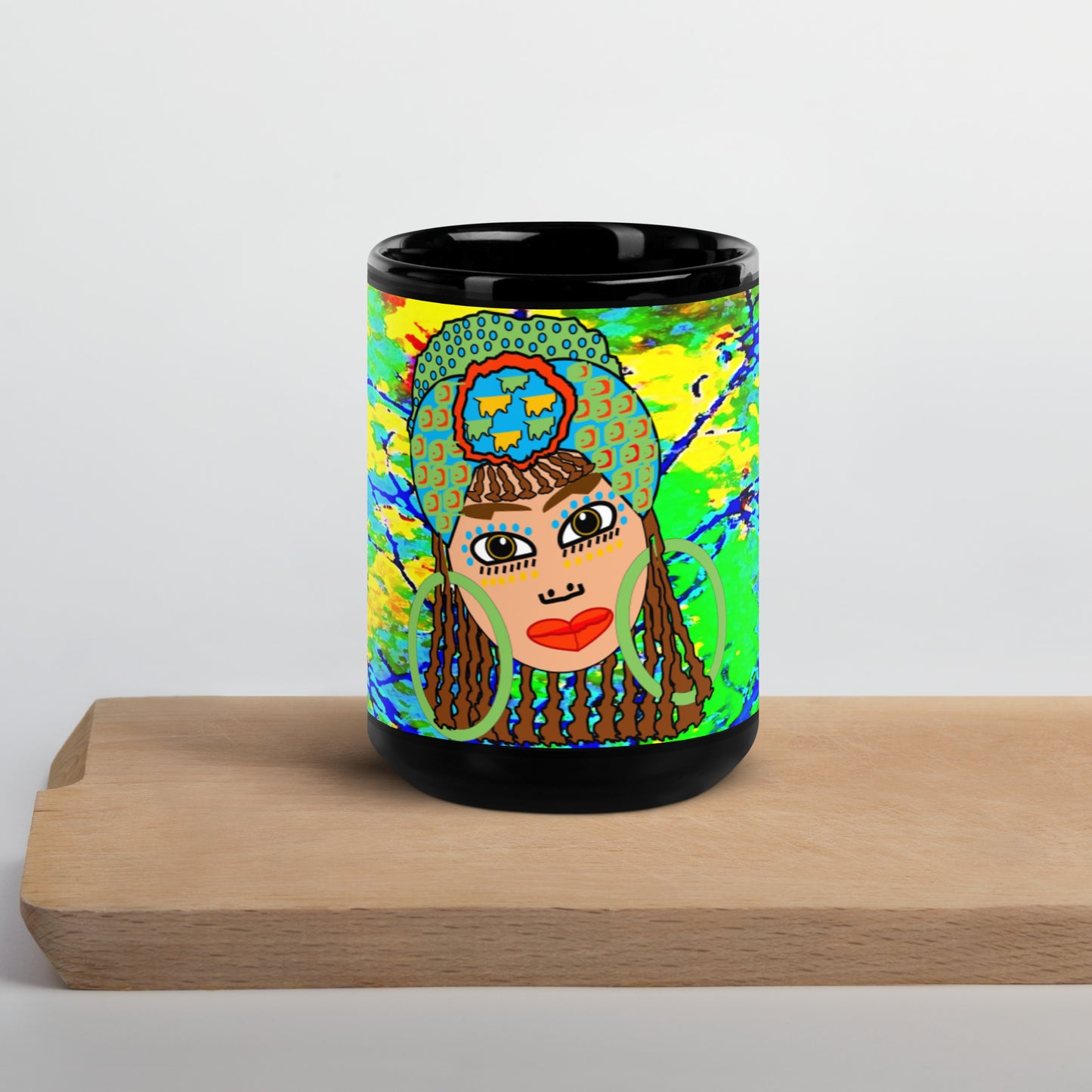 Black Glossy Mug