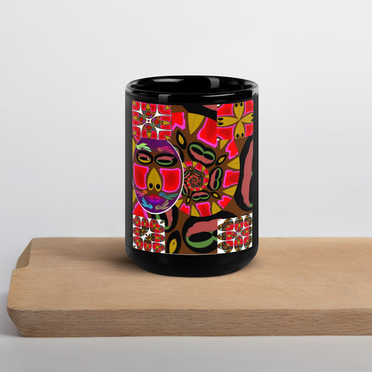 Black Glossy Mug