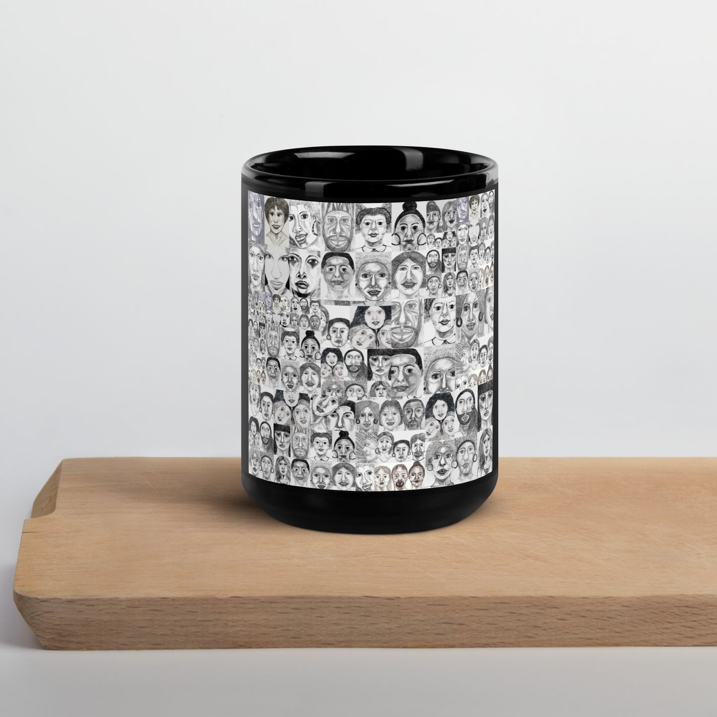 Black Glossy Mug