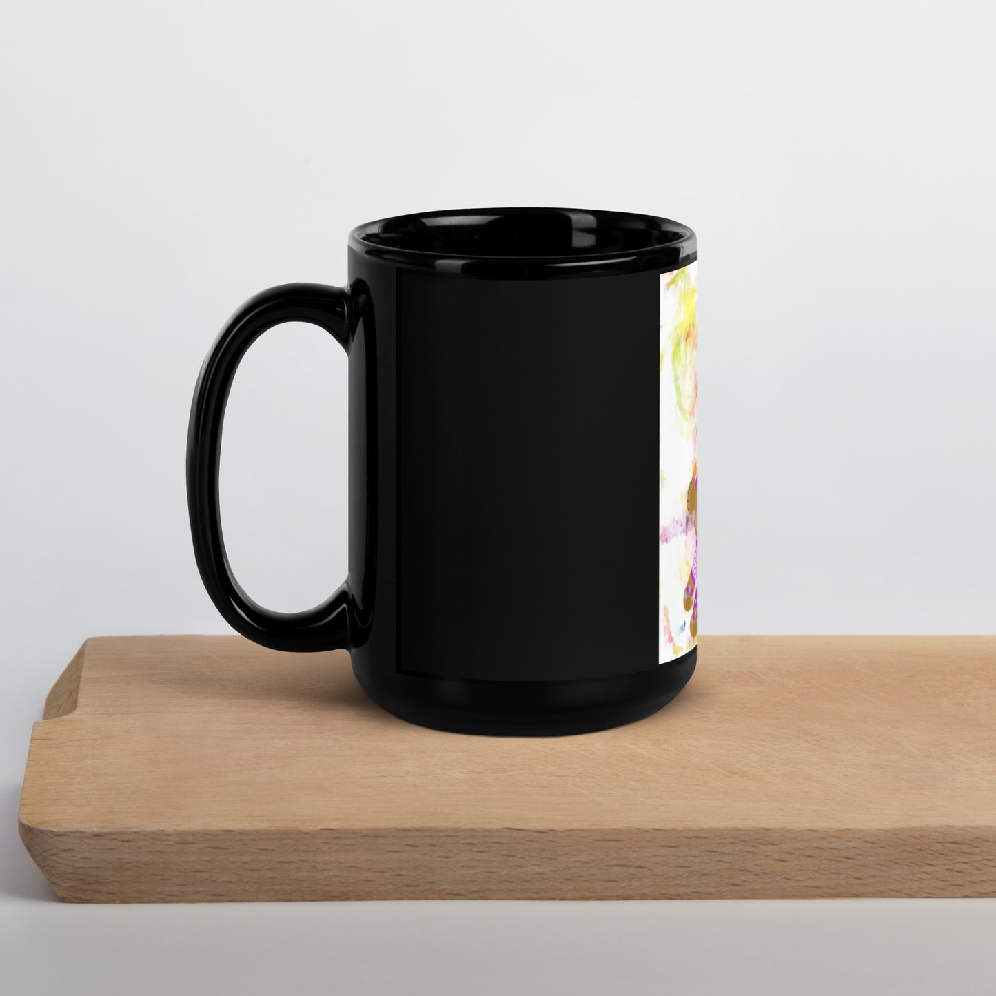 Black Glossy Mug