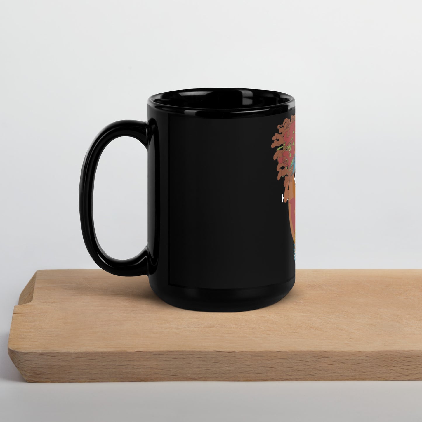 Black Glossy Mug