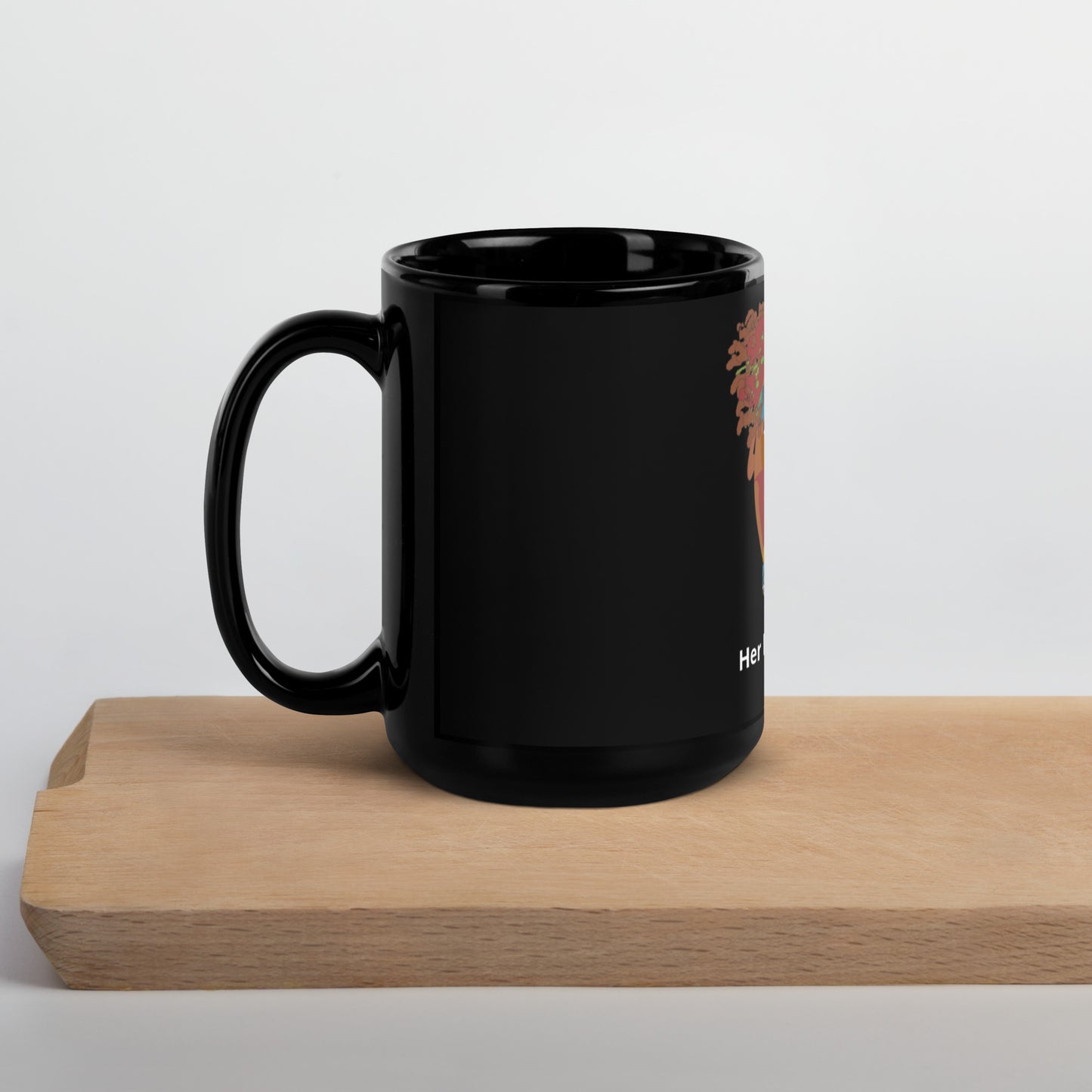 Black Glossy Mug