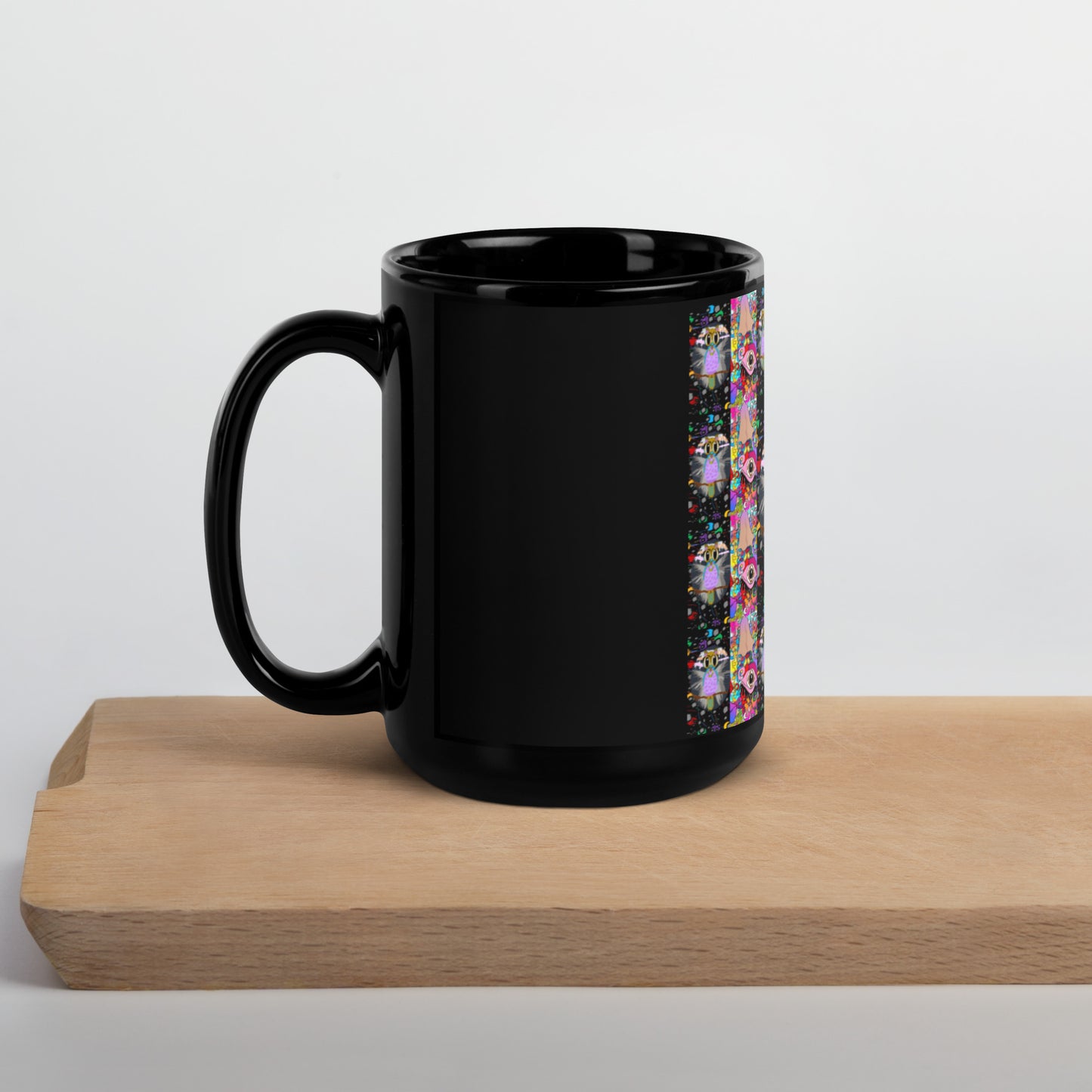 Black Glossy Mug