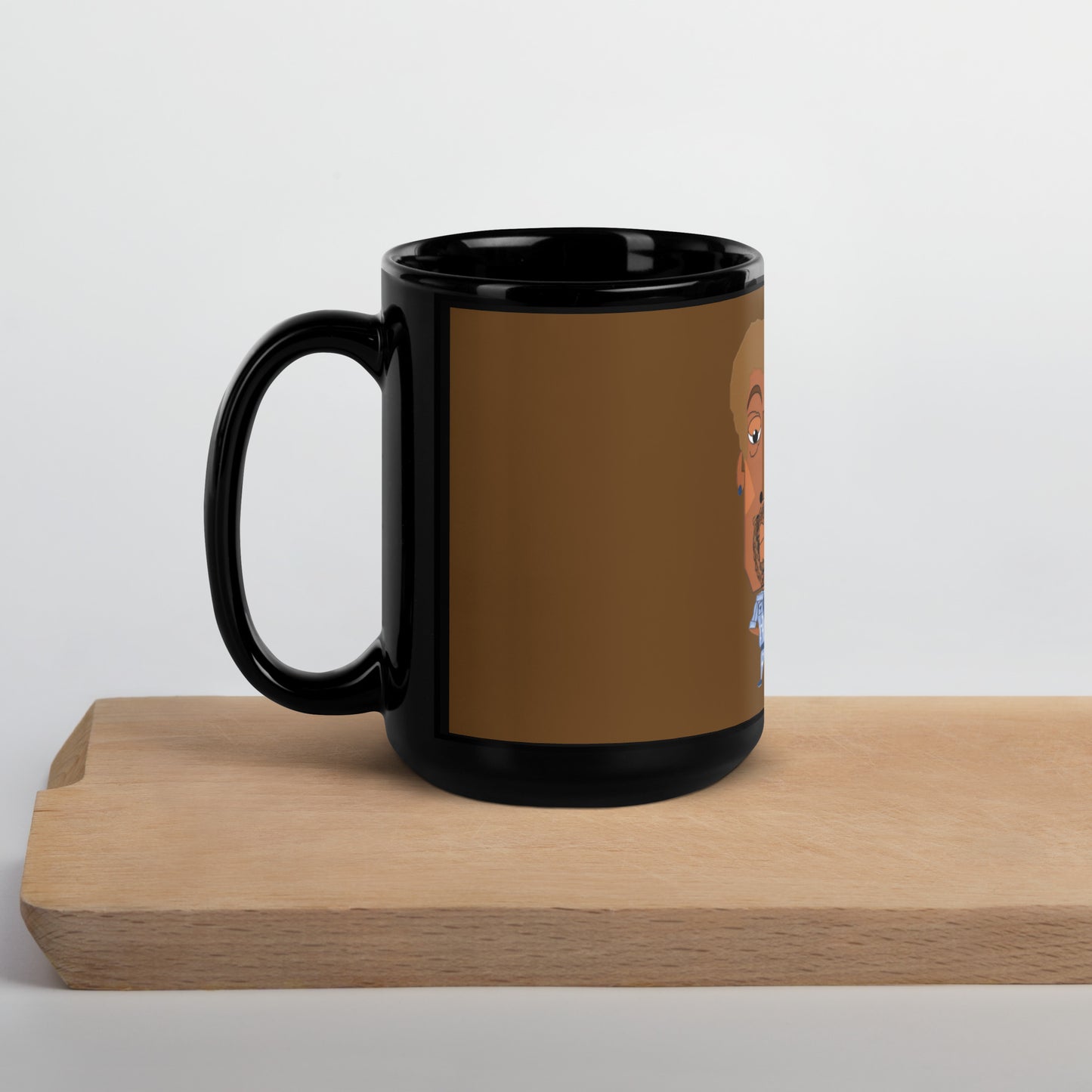 Black Glossy Mug