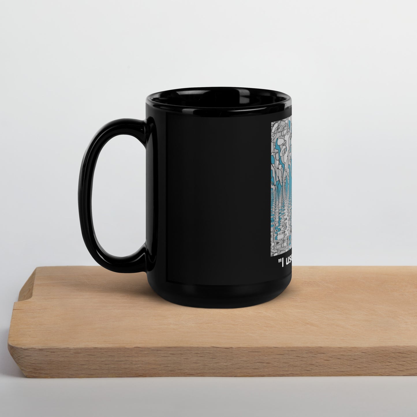 Black Glossy Mug