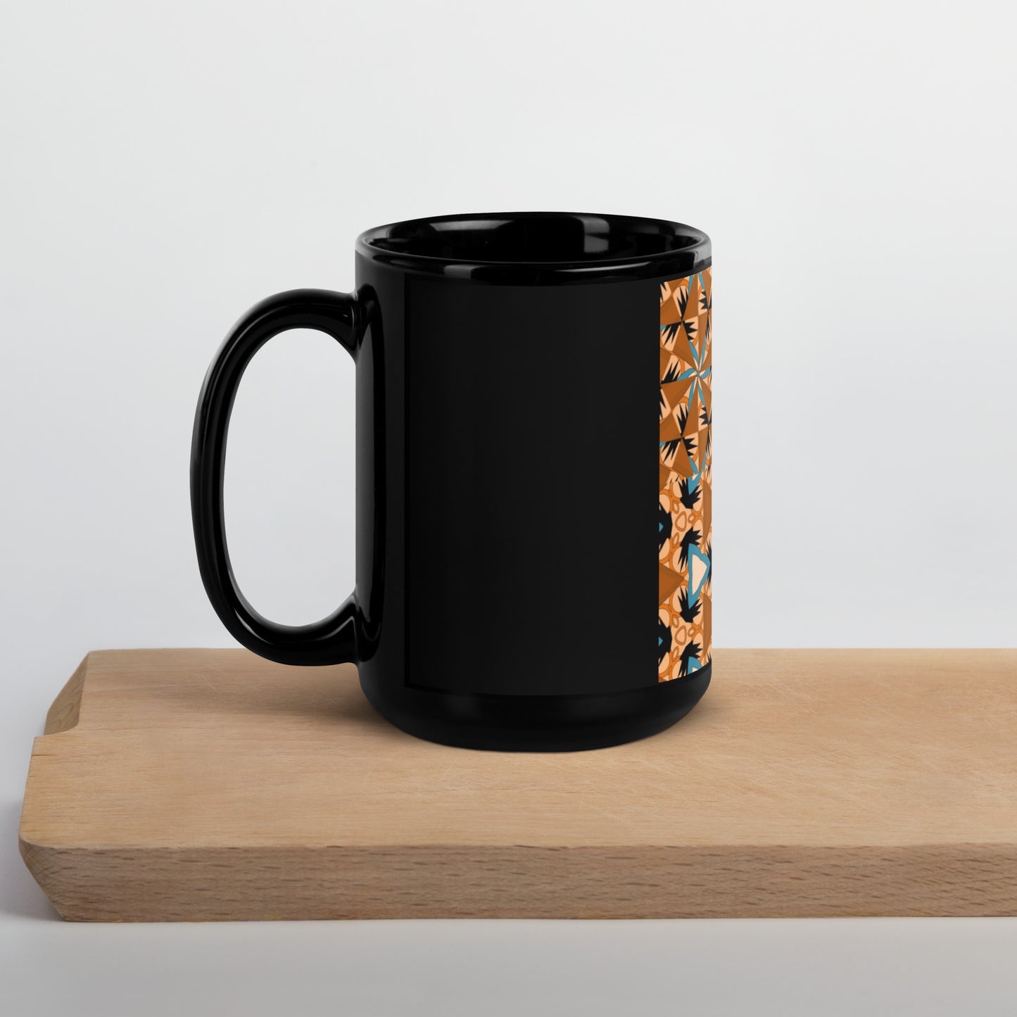 Black Glossy Mug